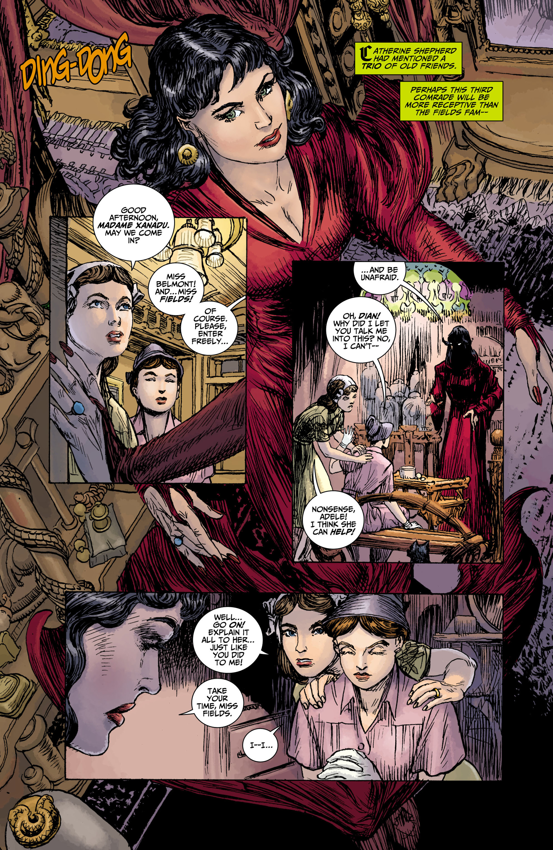 Read online Madame Xanadu comic -  Issue #12 - 19