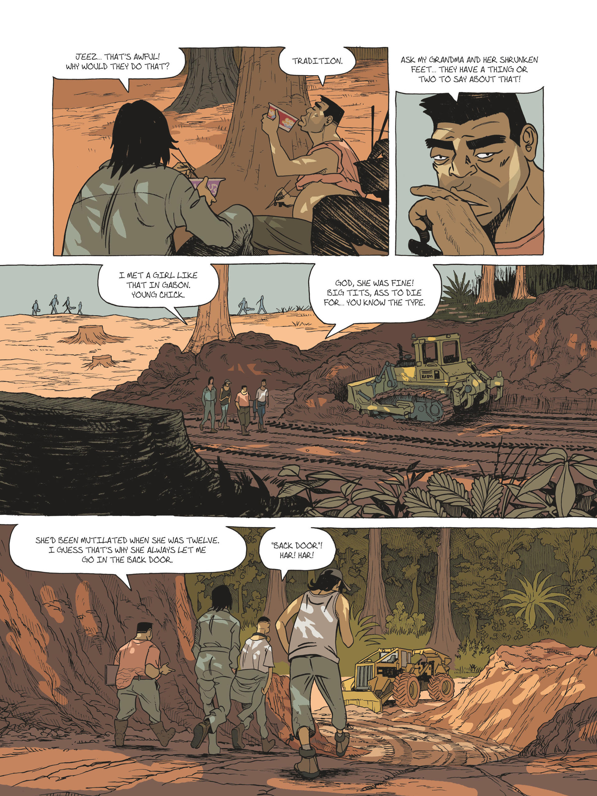Read online Zidrou-Beuchot's African Trilogy comic -  Issue # TPB 3 - 36