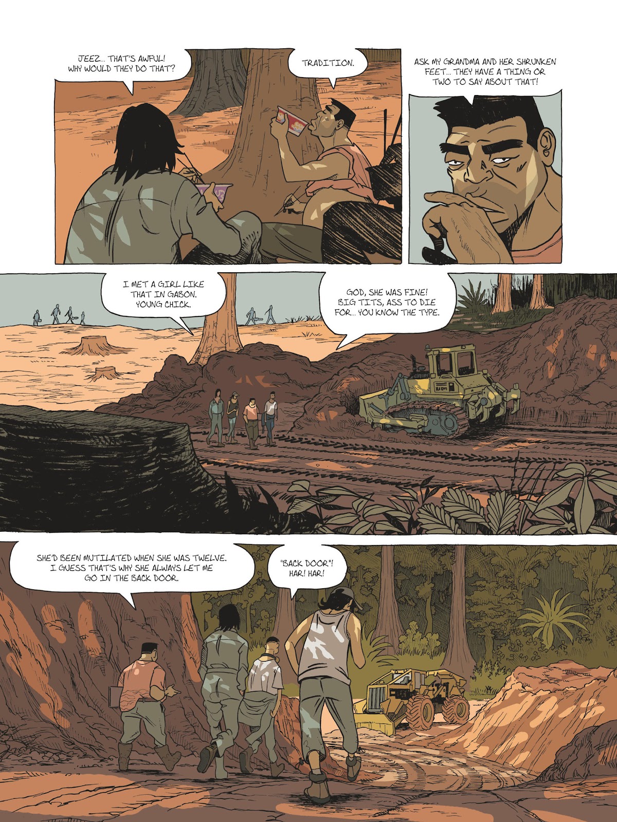 Zidrou-Beuchot's African Trilogy issue TPB 3 - Page 36