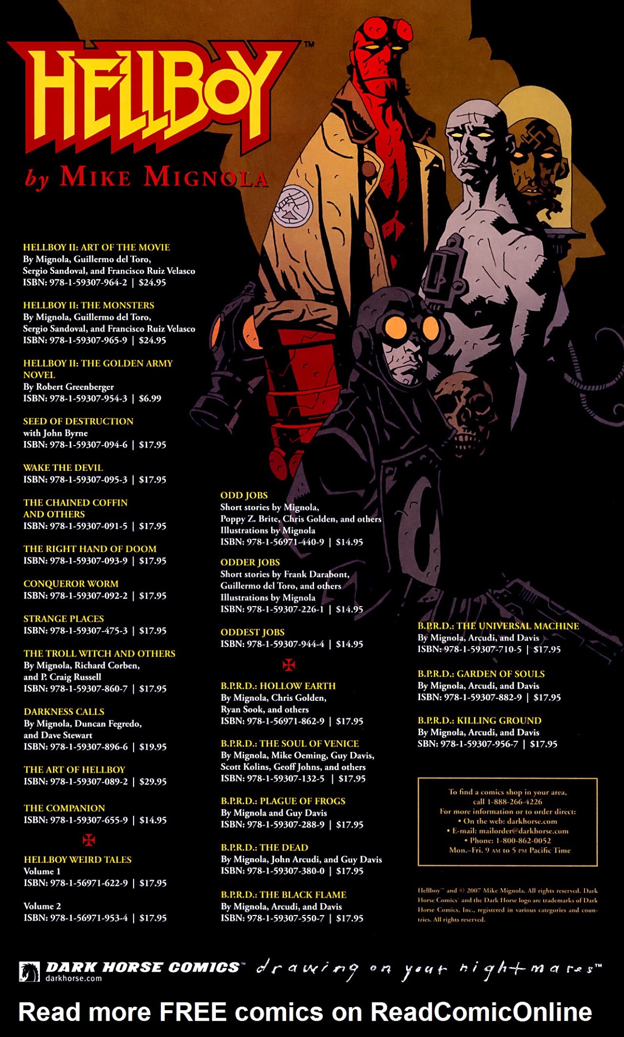Read online Hellboy: The Golden Army comic -  Issue # Full - 17