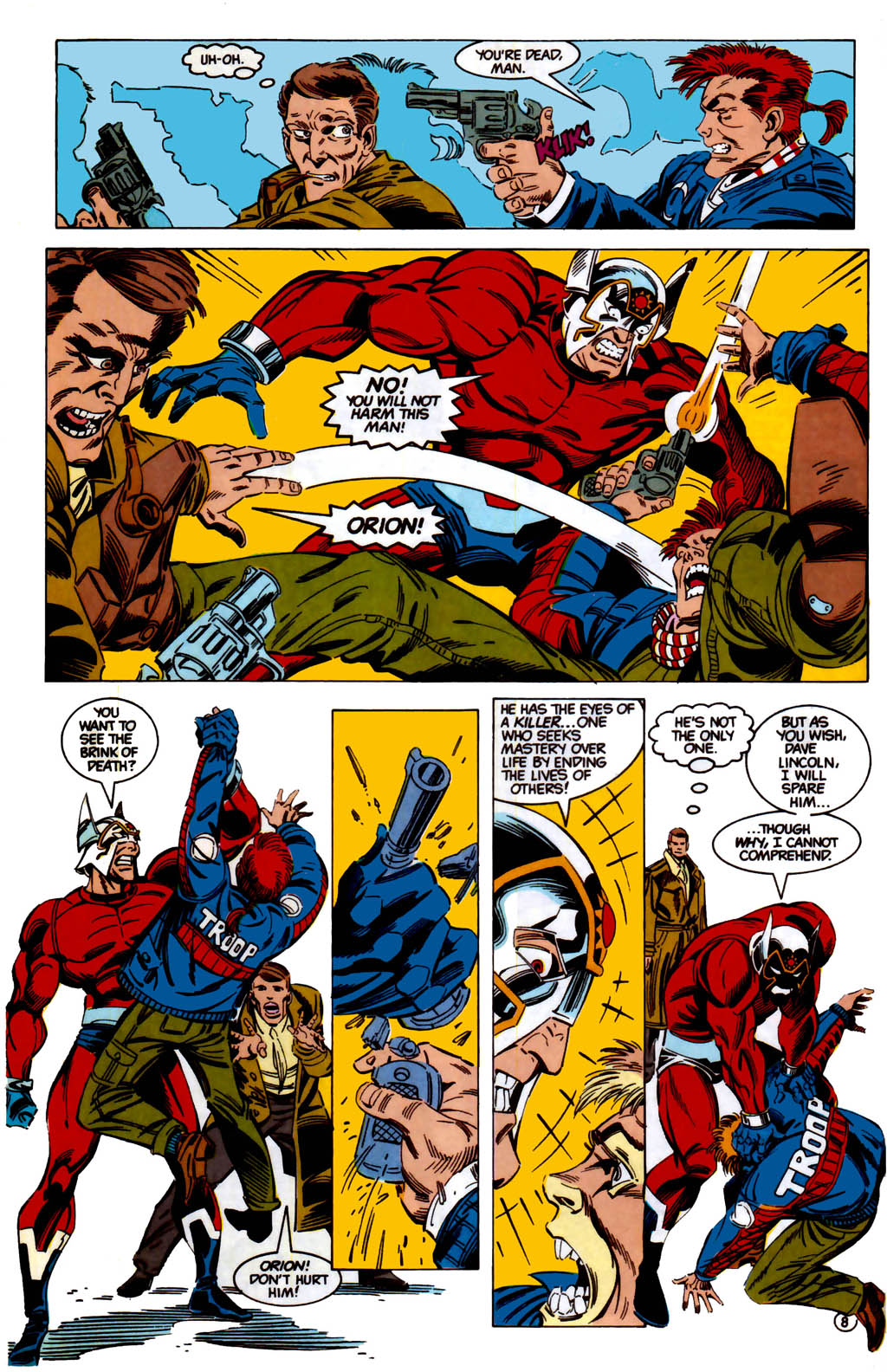 Read online The New Gods (1989) comic -  Issue #6 - 9