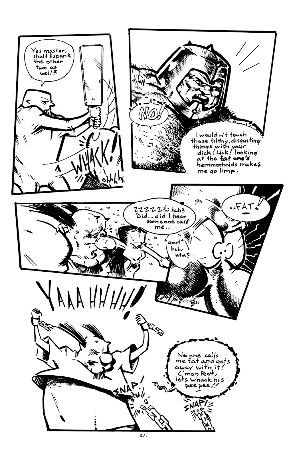 Mighty Morphing Rump Rangers issue Full - Page 23