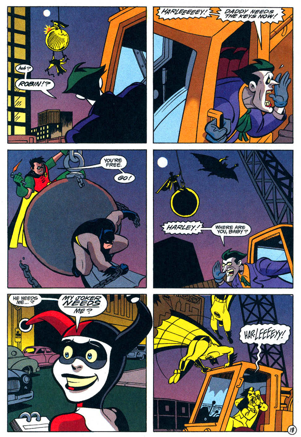 Read online The Batman and Robin Adventures comic -  Issue #18 - 19