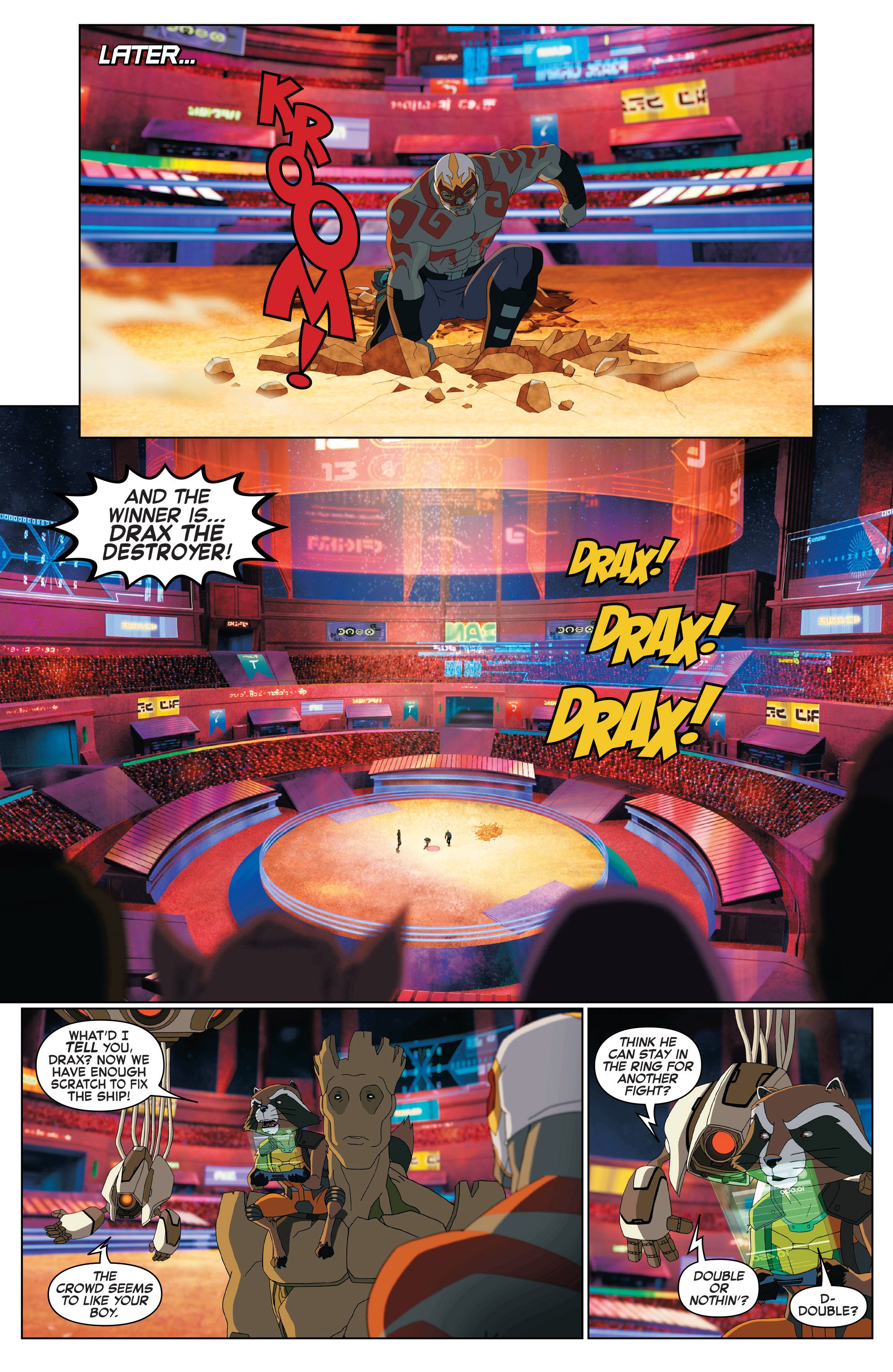 Read online Marvel Universe Guardians of the Galaxy [II] comic -  Issue #4 - 7