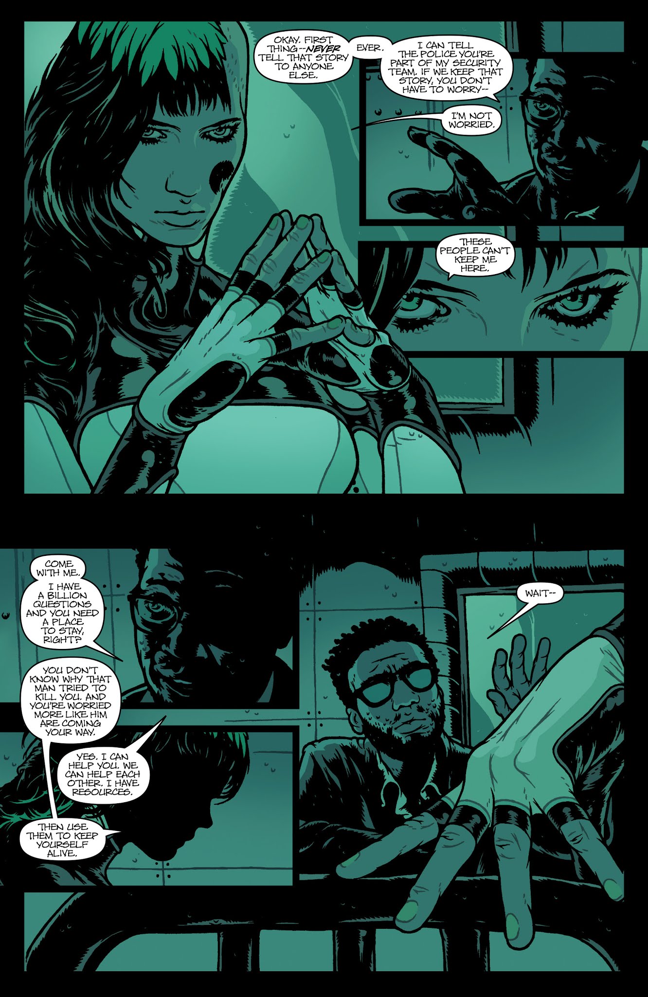Read online Aphrodite V comic -  Issue #1 - 17