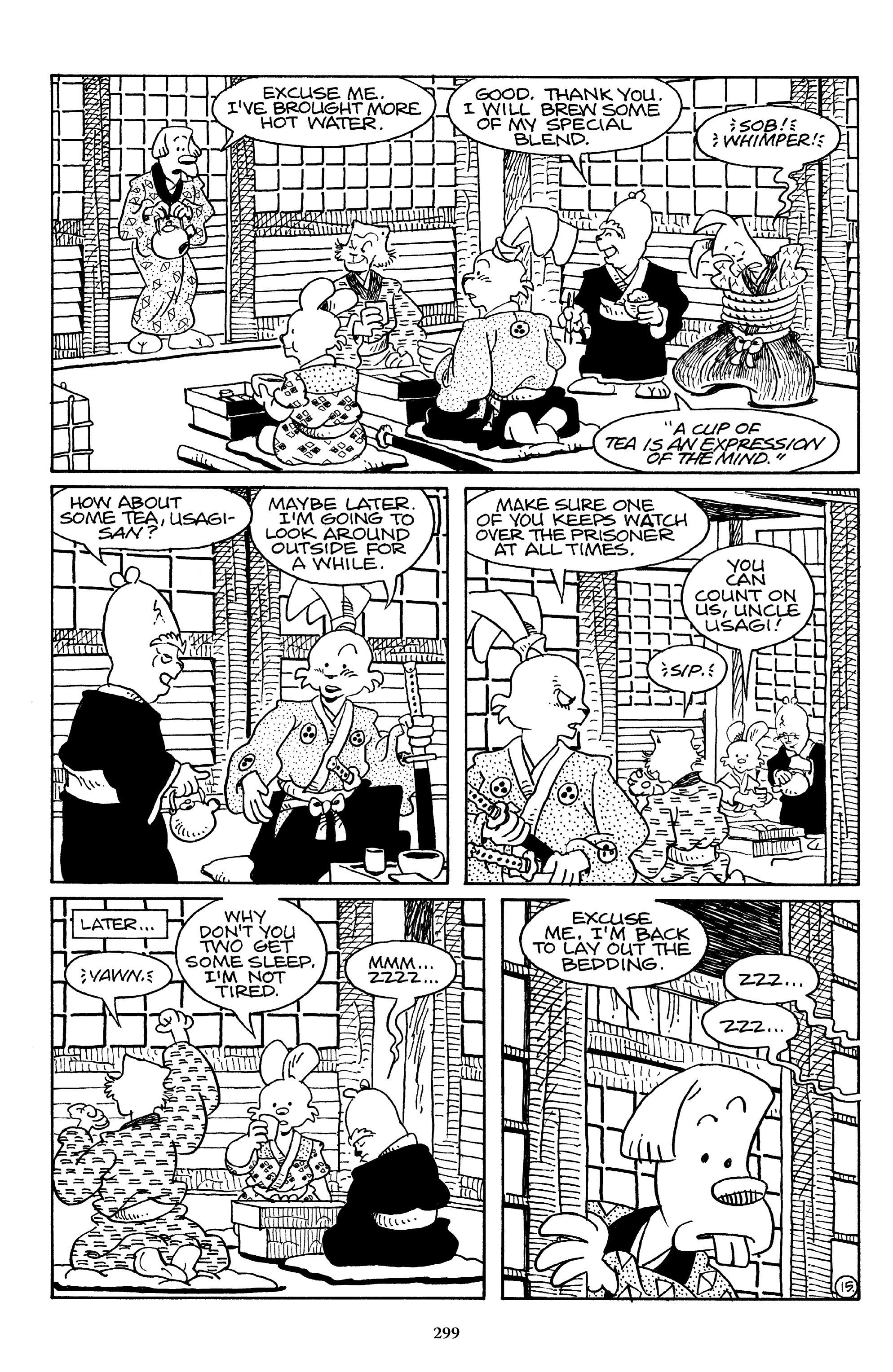 Read online The Usagi Yojimbo Saga comic -  Issue # TPB 4 - 296