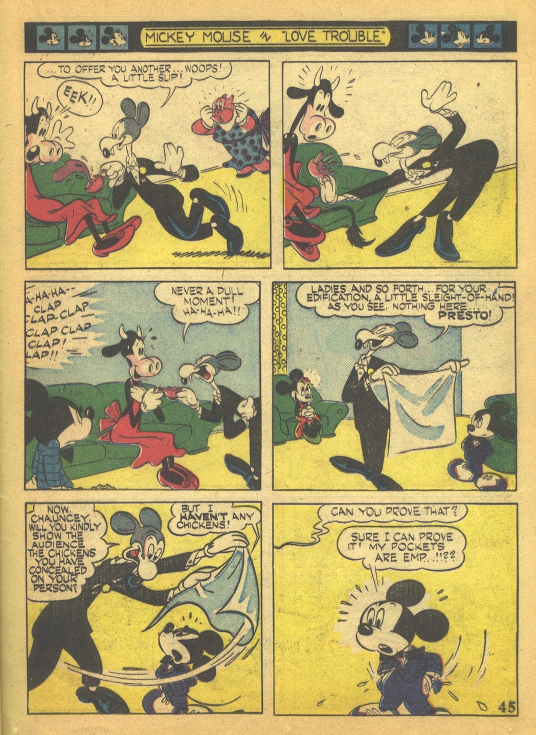 Read online Walt Disney's Comics and Stories comic -  Issue #37 - 47