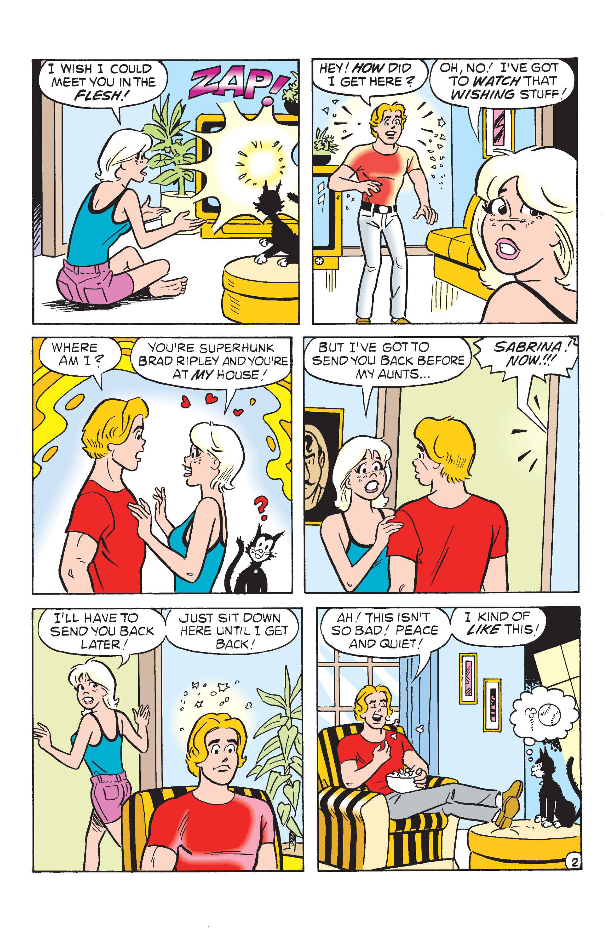 Read online Sabrina the Teenage Witch (1997) comic -  Issue #5 - 21