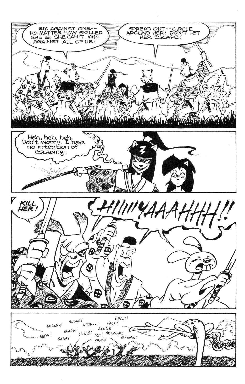 Usagi Yojimbo (1996) Issue #98 #98 - English 5