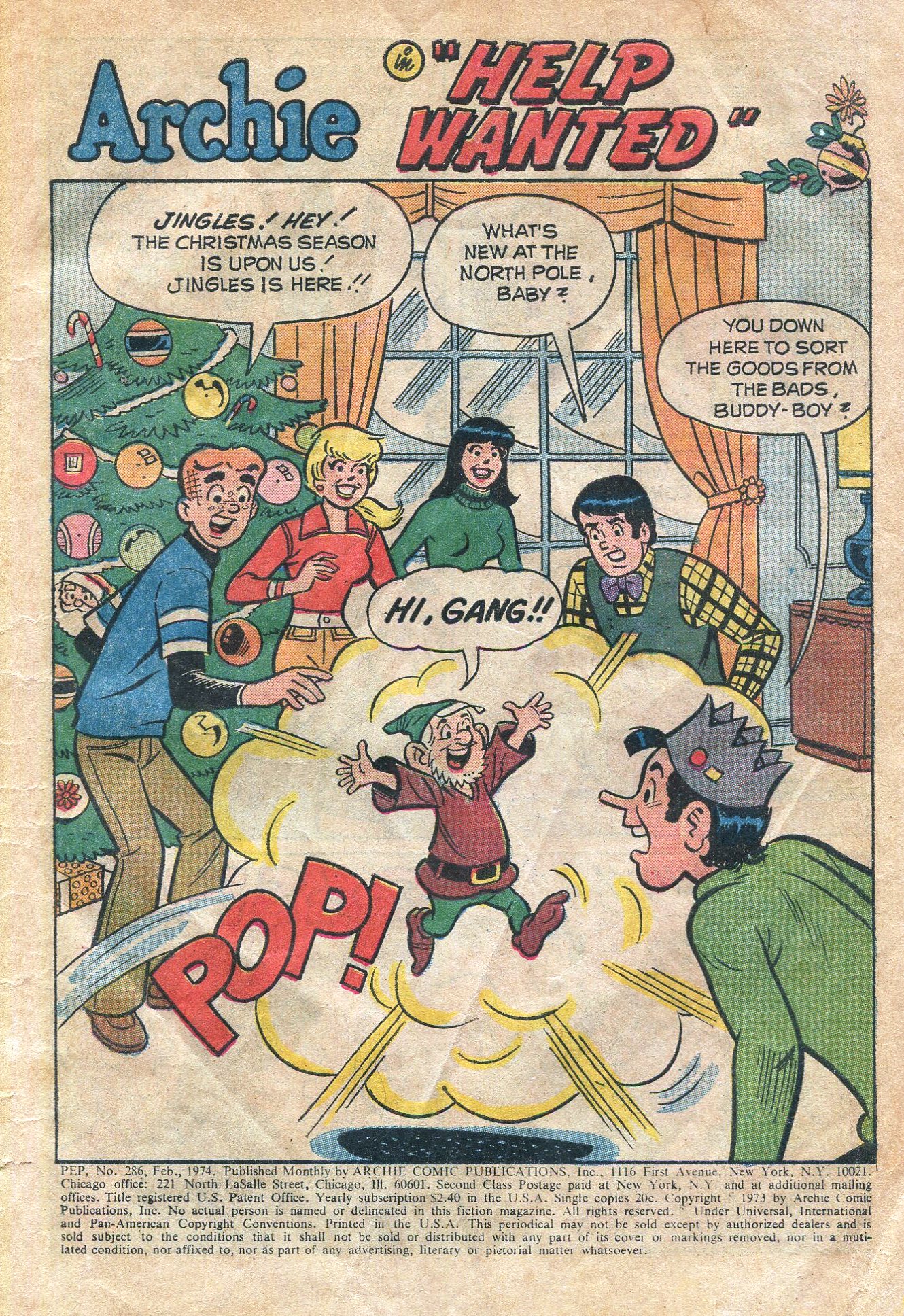 Read online Pep Comics comic -  Issue #286 - 3