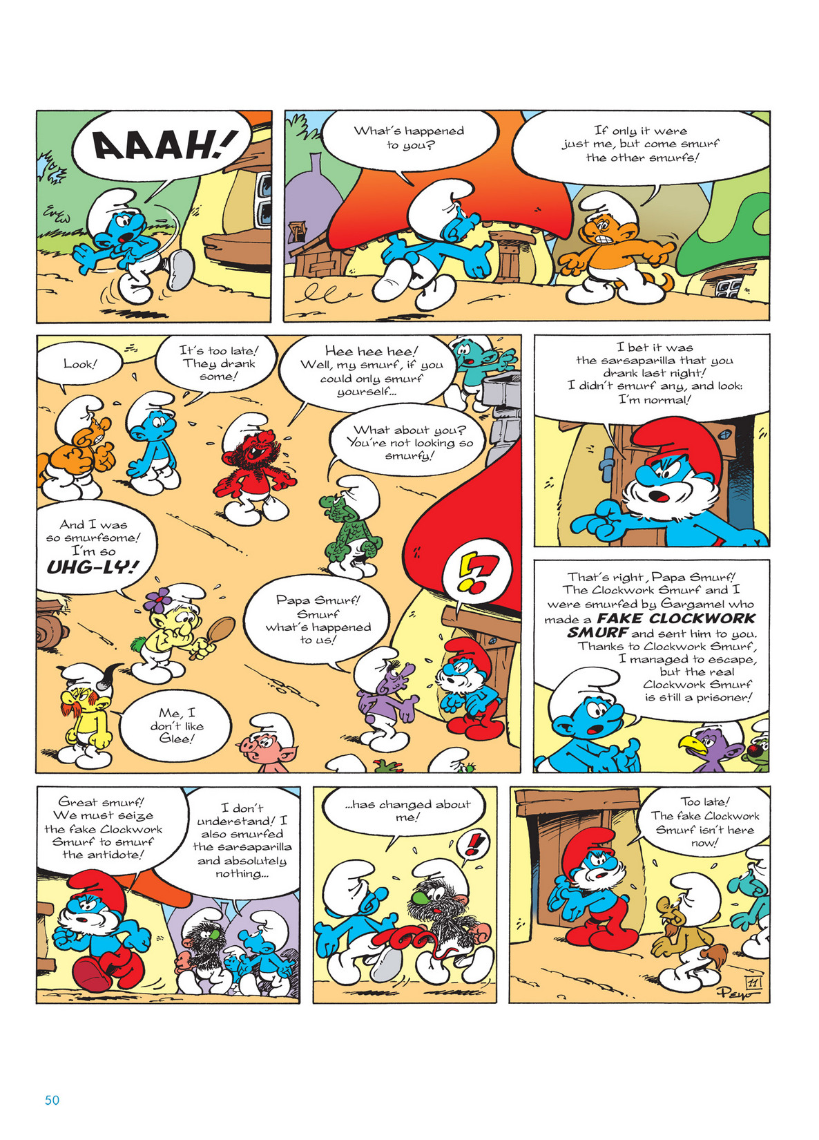 Read online The Smurfs comic -  Issue #13 - 50