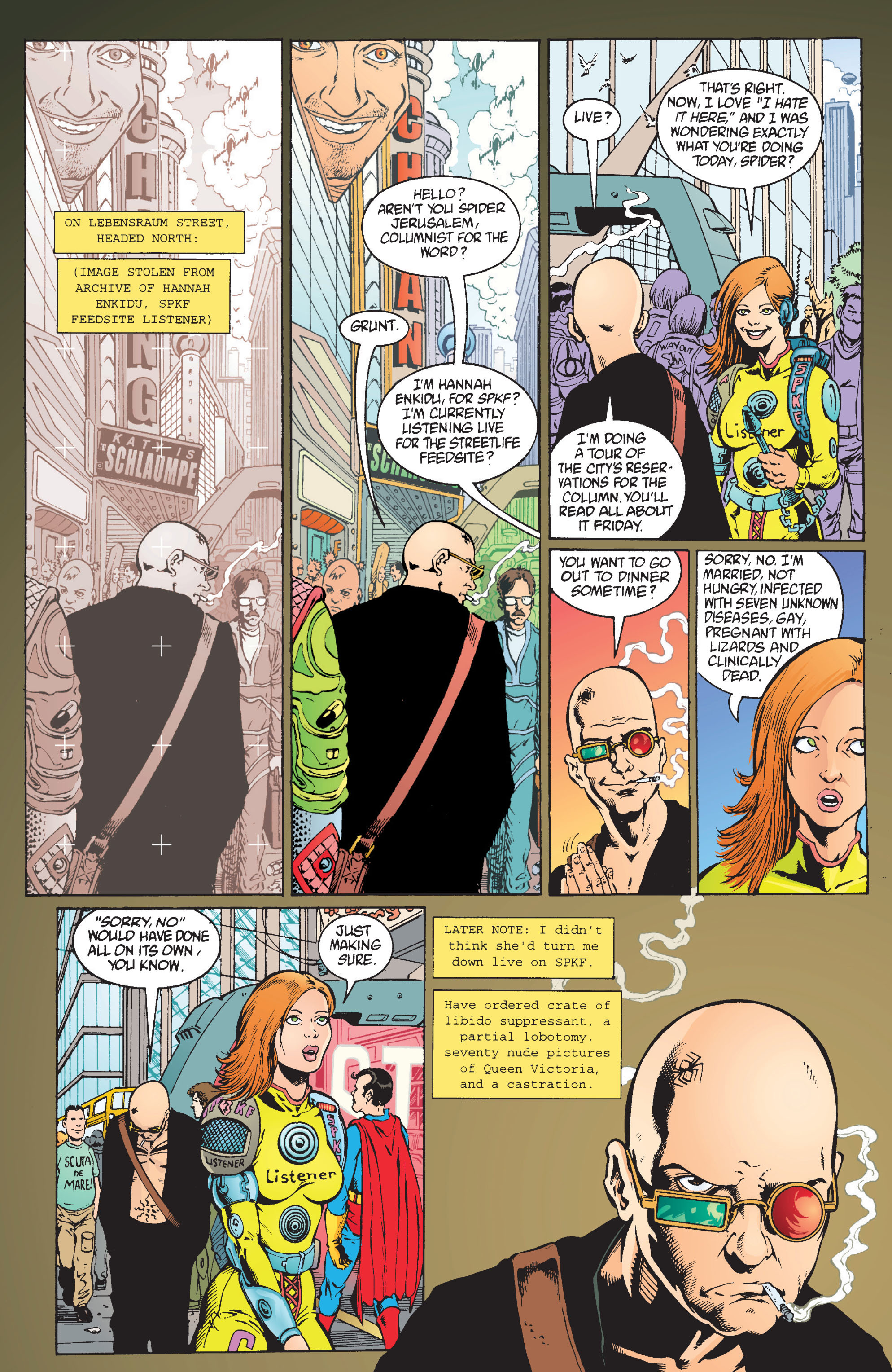Read online Transmetropolitan comic -  Issue #9 - 16