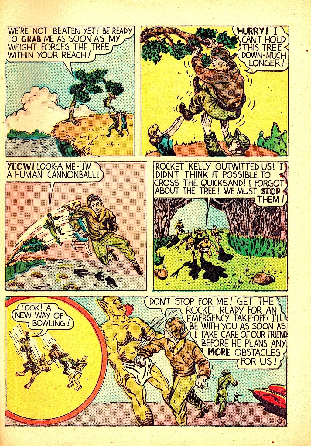 Read online Rocket Kelly (1945) comic -  Issue #5 - 31