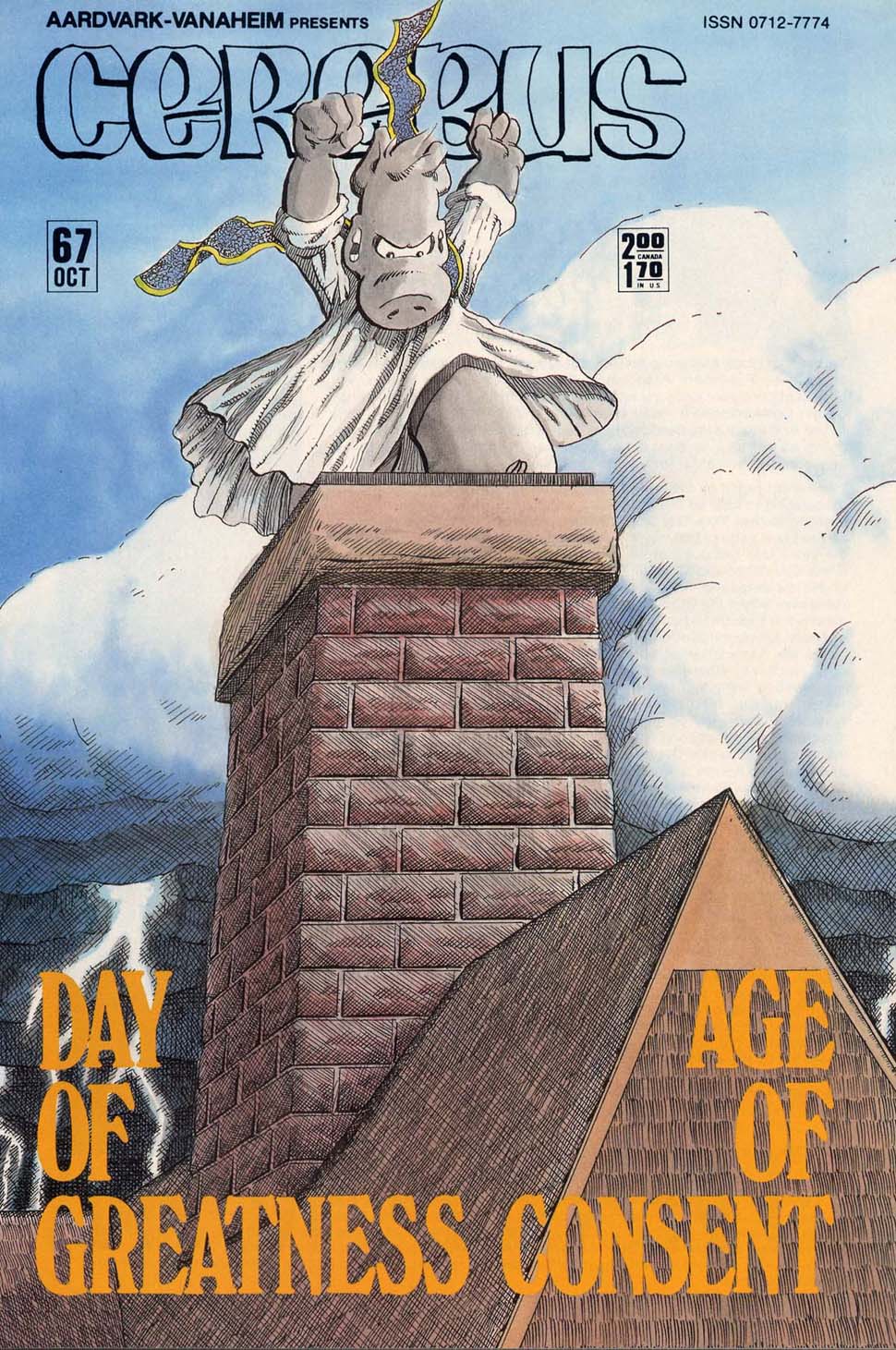 Read online Cerebus comic -  Issue #67 - 1