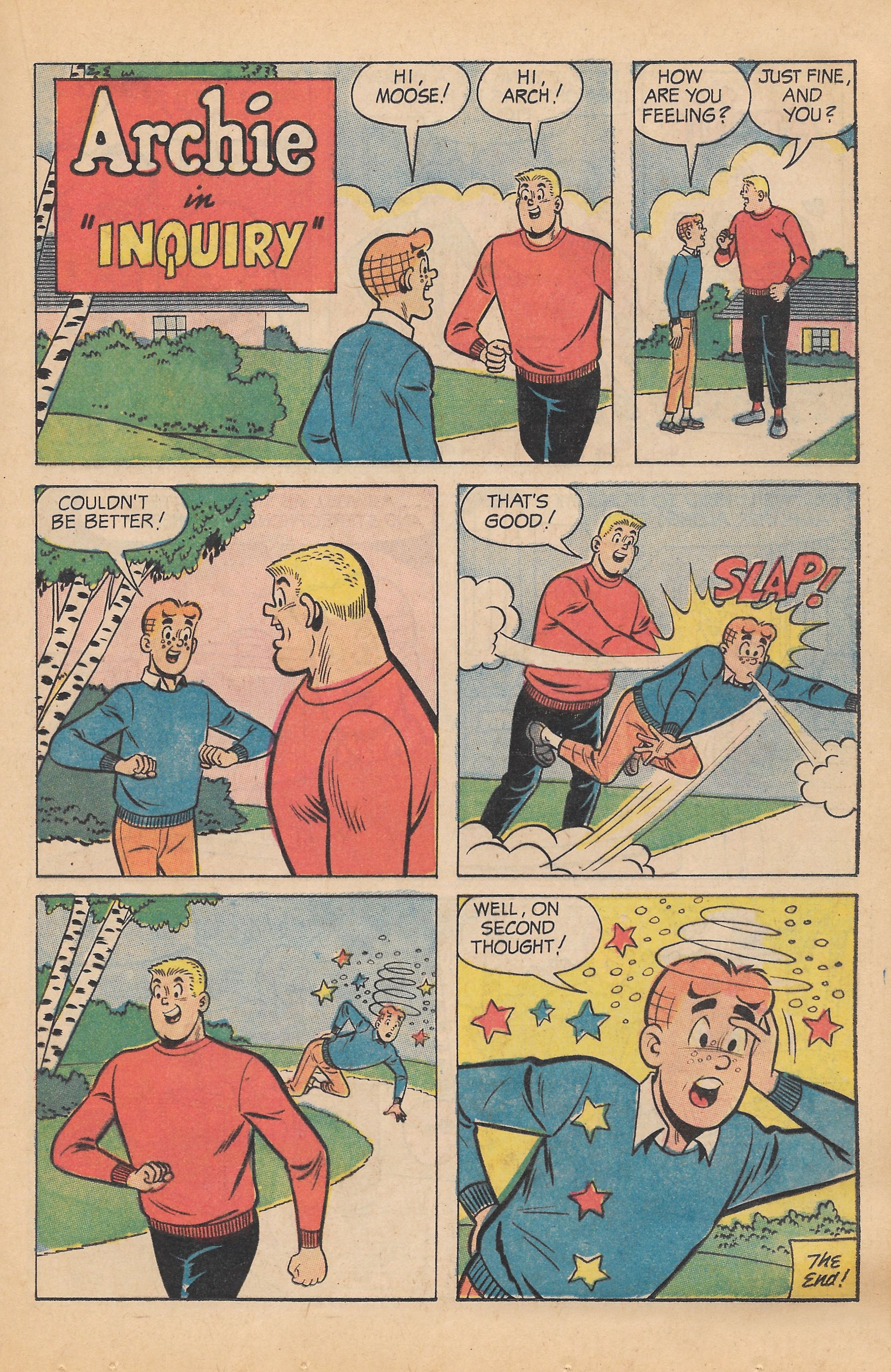 Read online Archie's TV Laugh-Out comic -  Issue #7 - 37