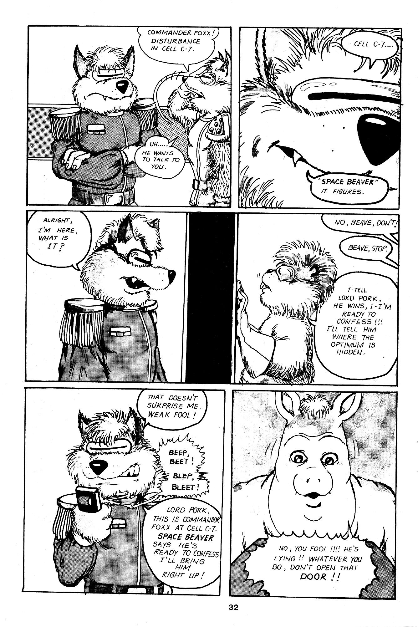 Read online Space Beaver comic -  Issue #1 - 34