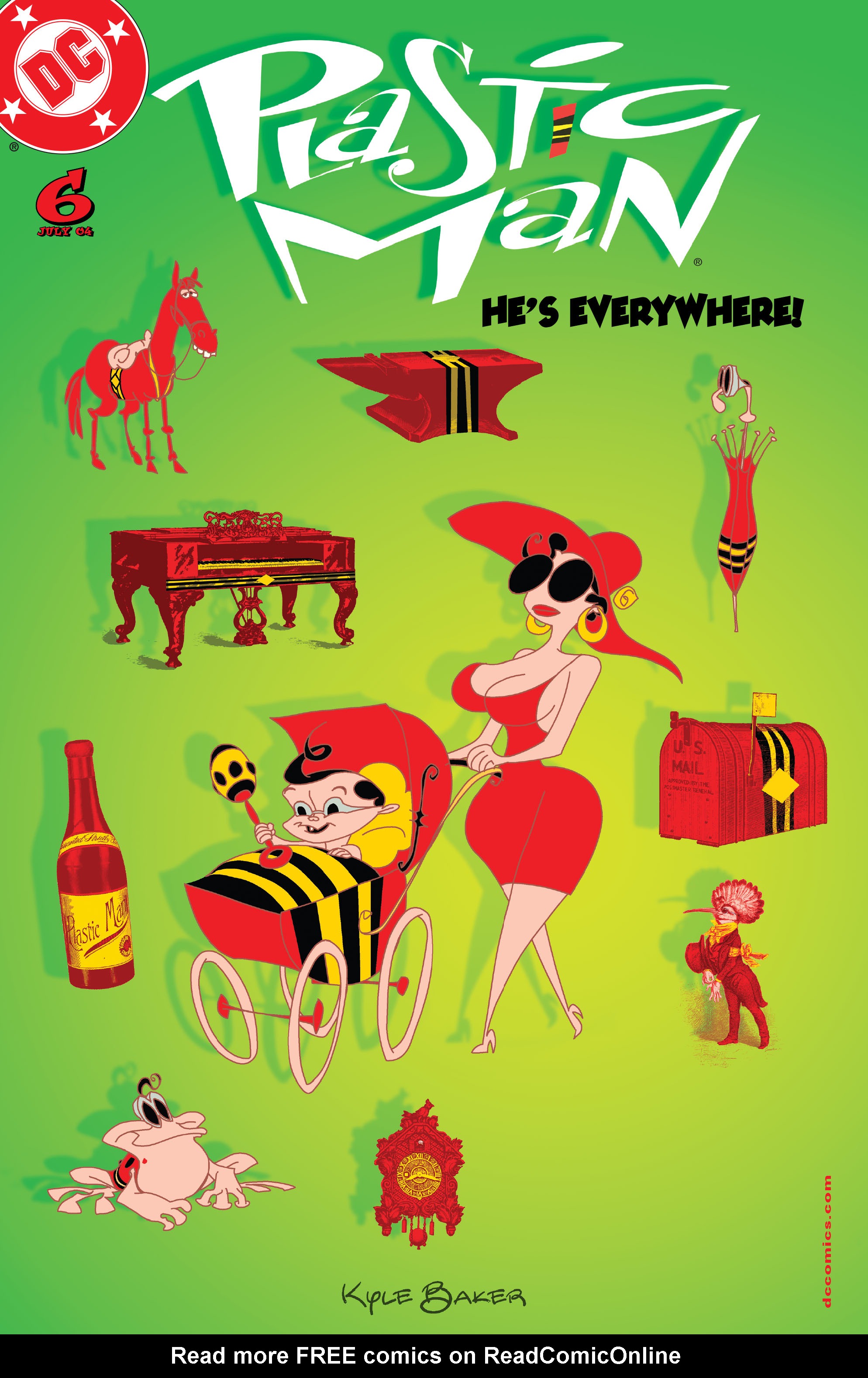 Read online Plastic Man (2004) comic -  Issue #6 - 1