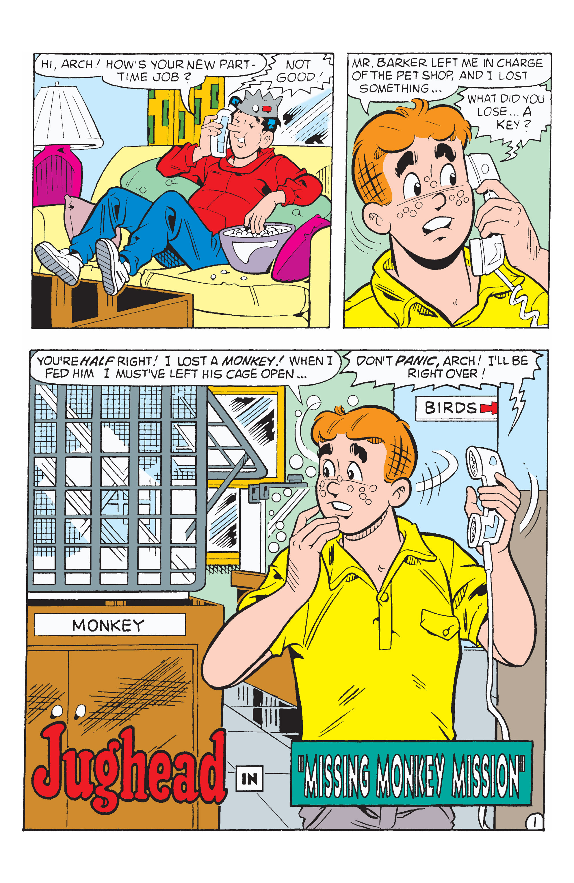 Read online Archie & Friends: Monkey Madness! comic -  Issue # TPB - 81