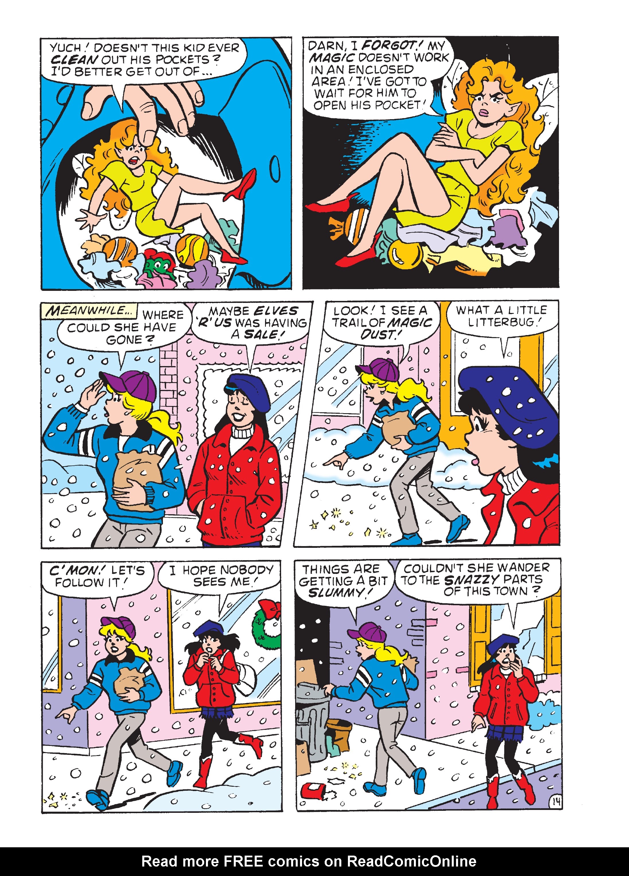 Read online World of Betty & Veronica Digest comic -  Issue #10 - 137