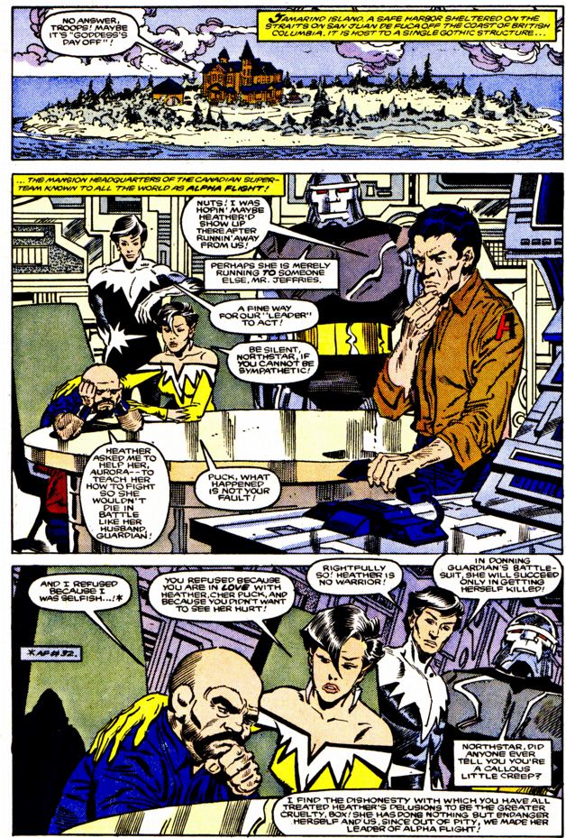 Read online Alpha Flight (1983) comic -  Issue #33 - 7