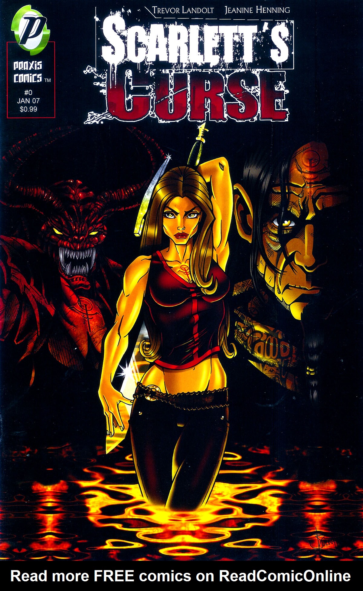 Read online Scarlett's Curse comic -  Issue #0 - 1