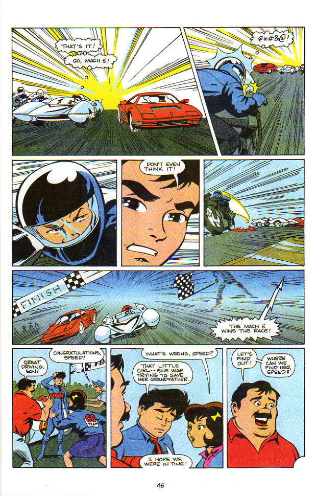 Read online Speed Racer (1987) comic -  Issue #33 - 21