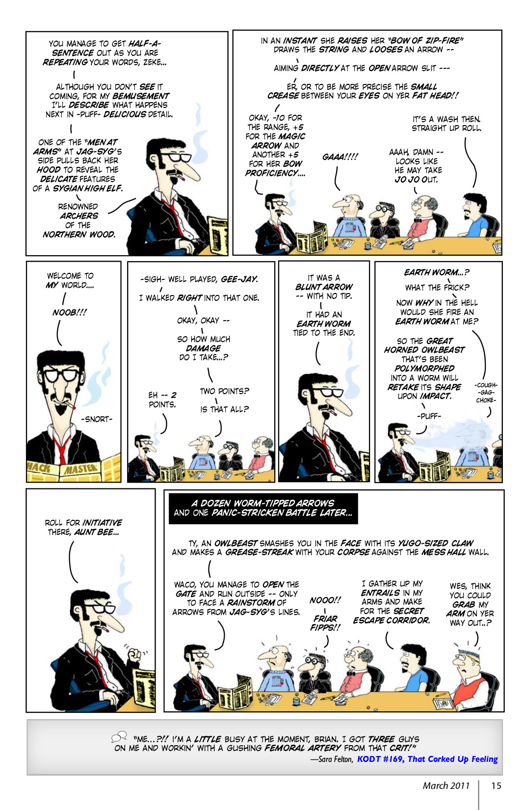 Read online Knights of the Dinner Table comic -  Issue #173 - 17