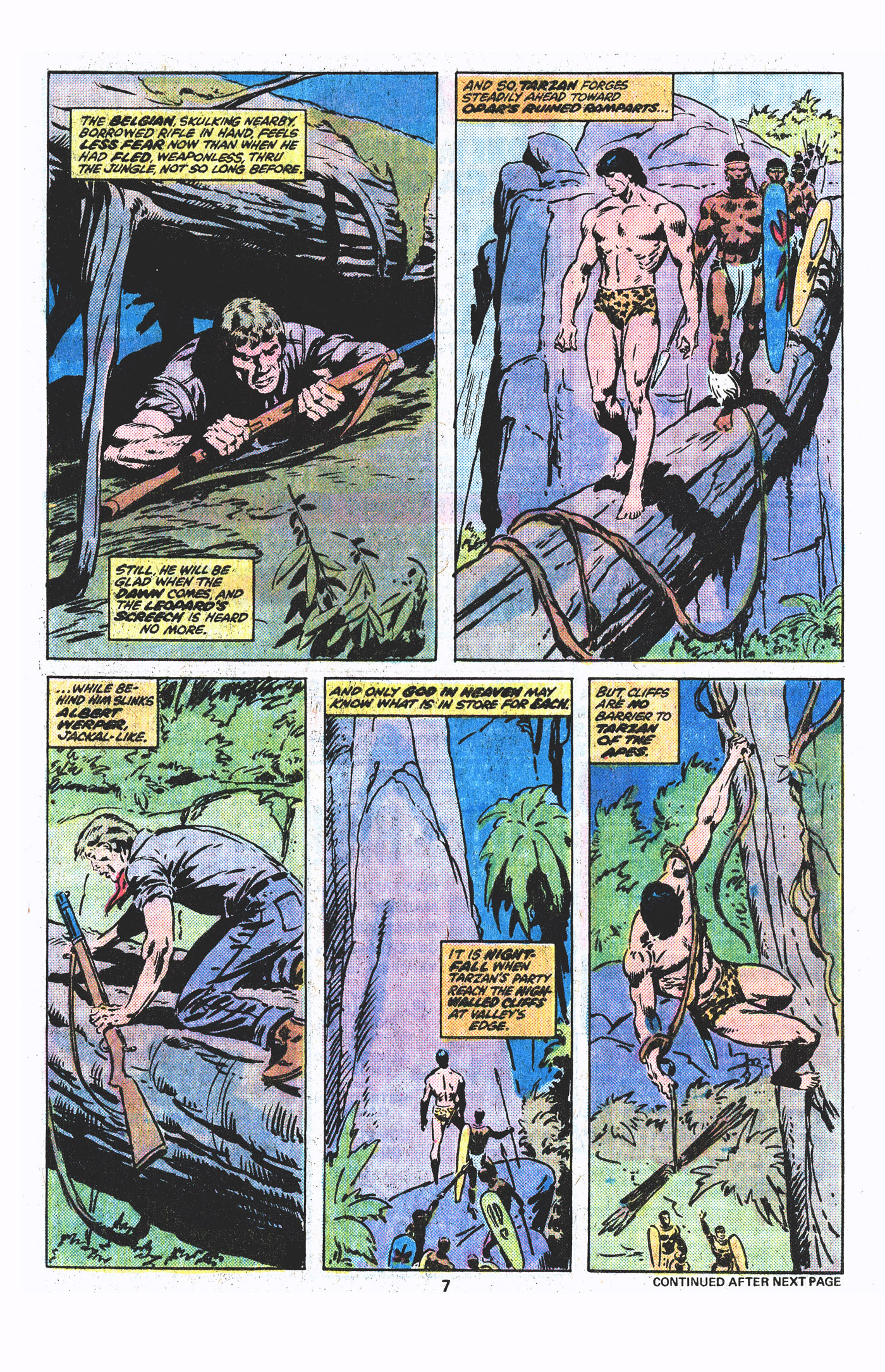 Read online Tarzan (1977) comic -  Issue #3 - 6