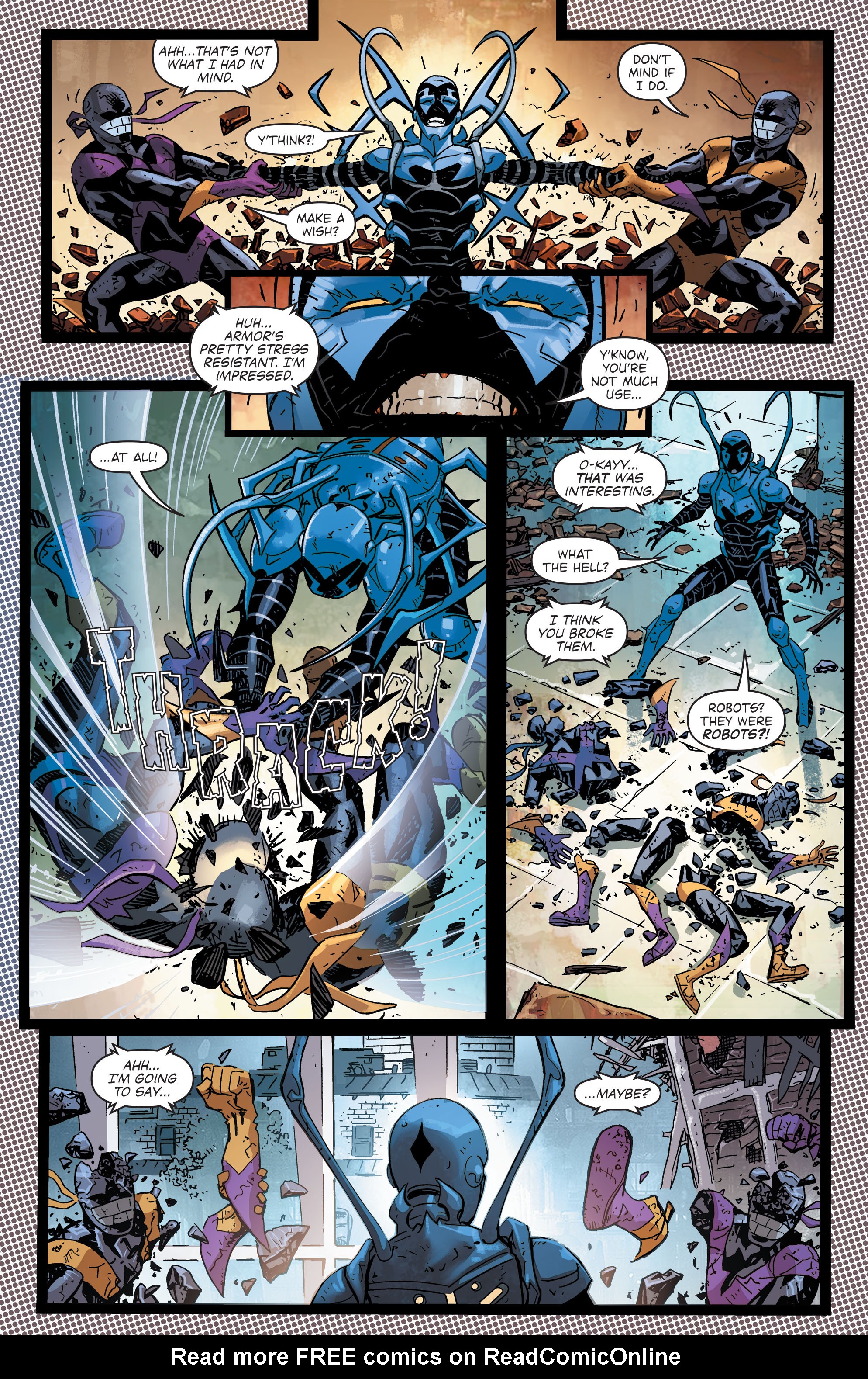 Read online Blue Beetle: Rebirth comic -  Issue # Full - 18