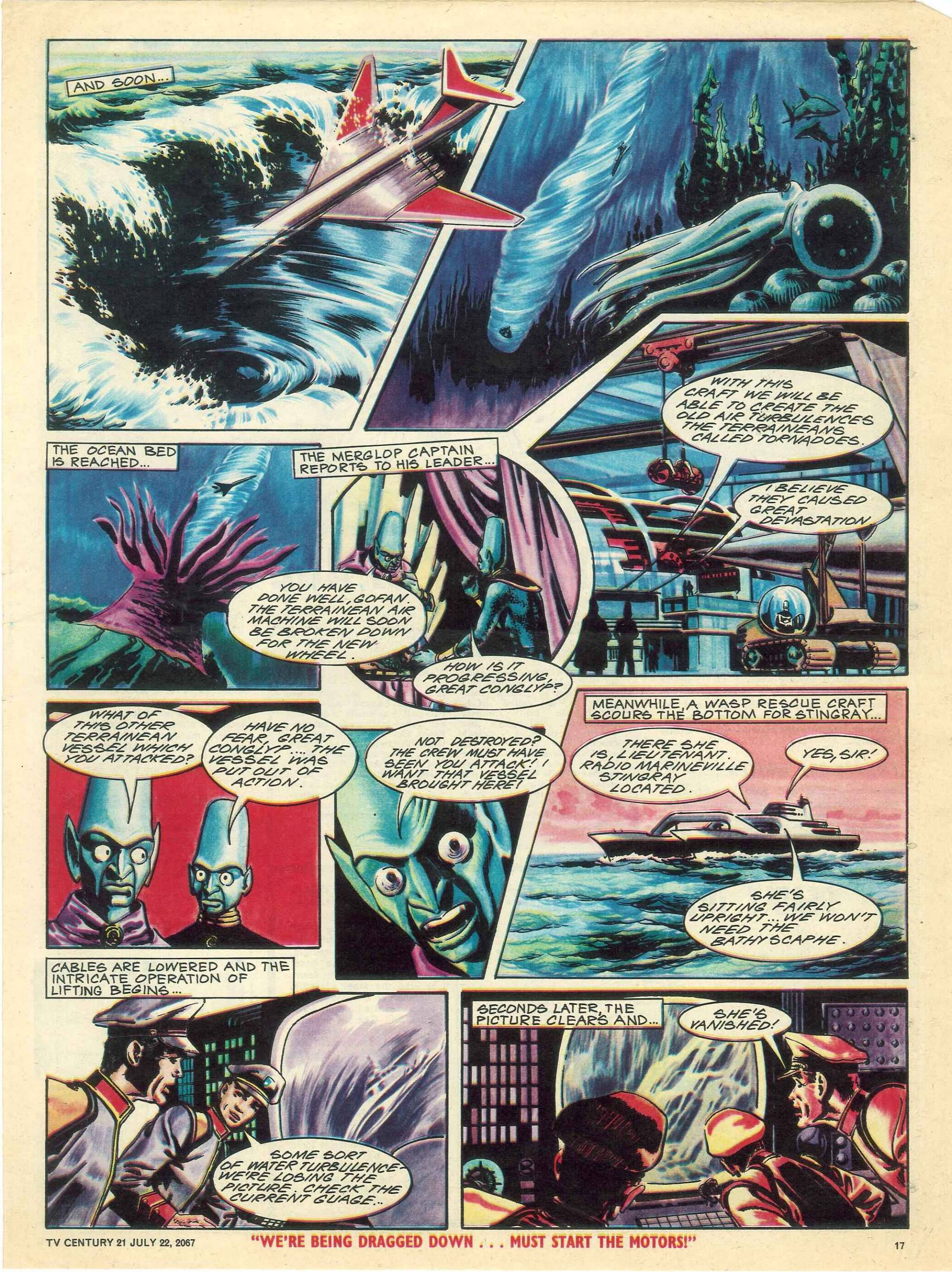 Read online TV Century 21 (TV 21) comic -  Issue #131 - 16