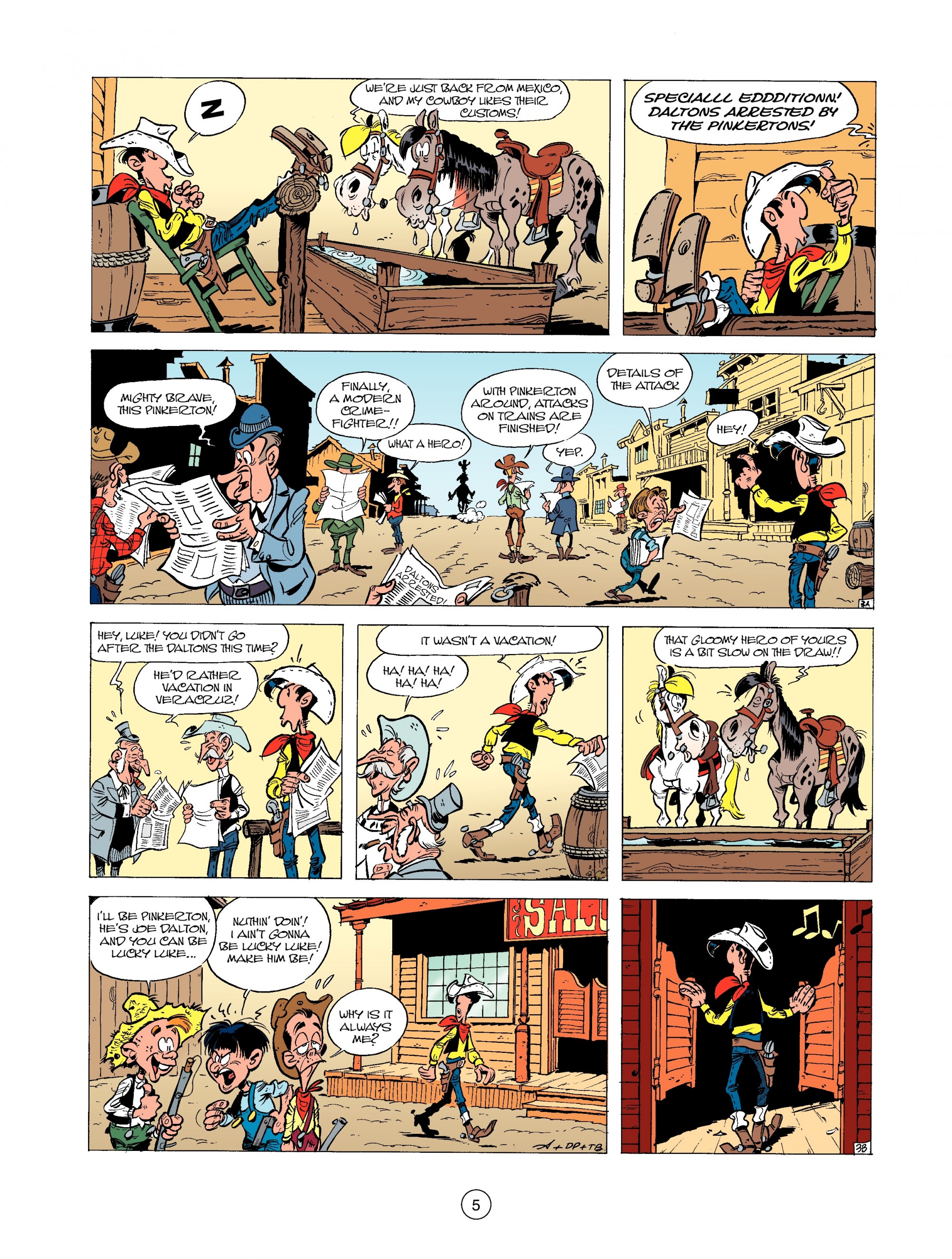 Read online A Lucky Luke Adventure comic -  Issue #31 - 5