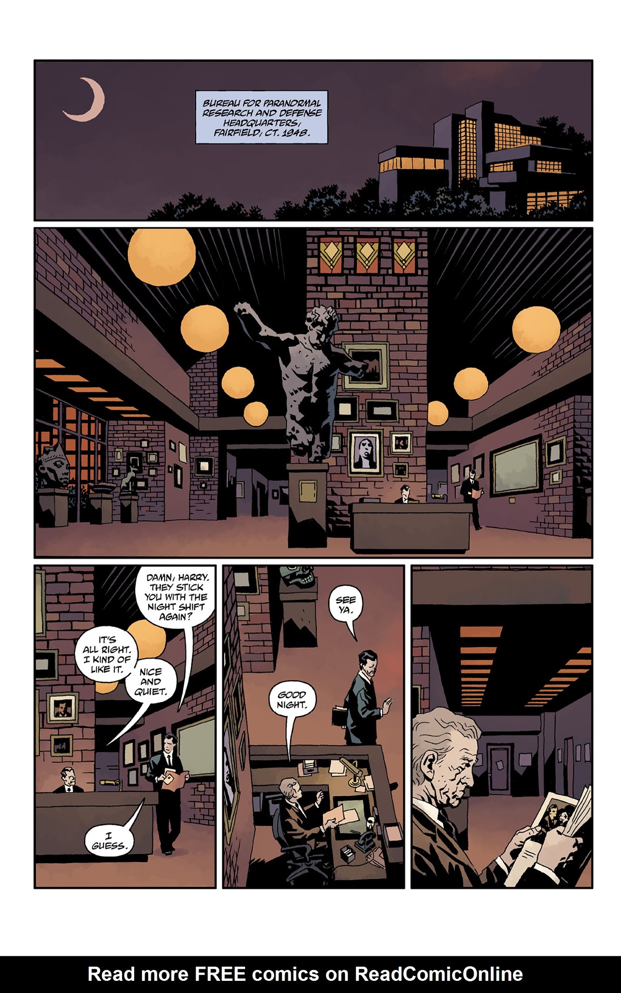 Read online Hellboy: The Midnight Circus comic -  Issue # TPB - 9