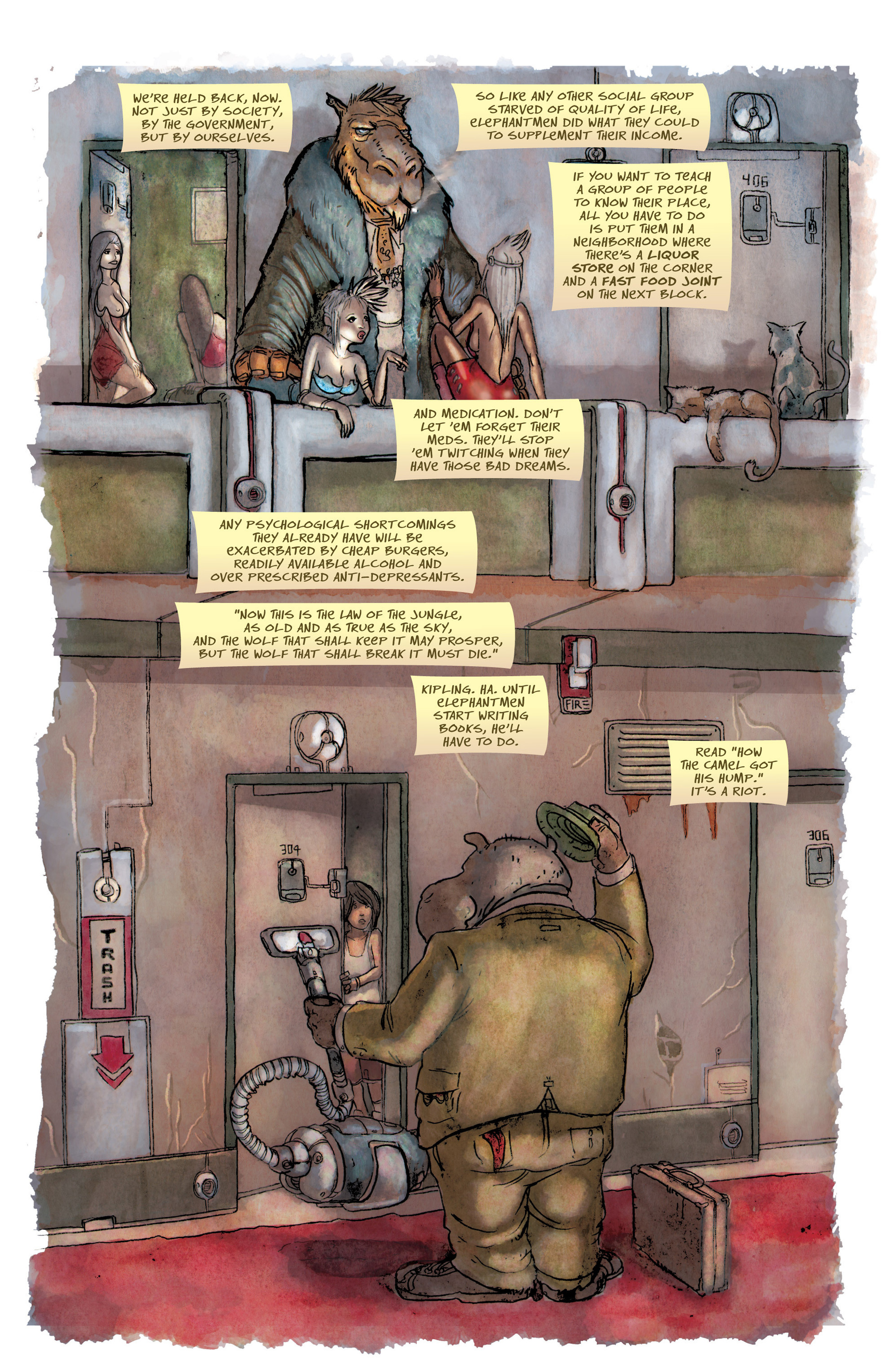 Read online Elephantmen comic -  Issue #50 - 20