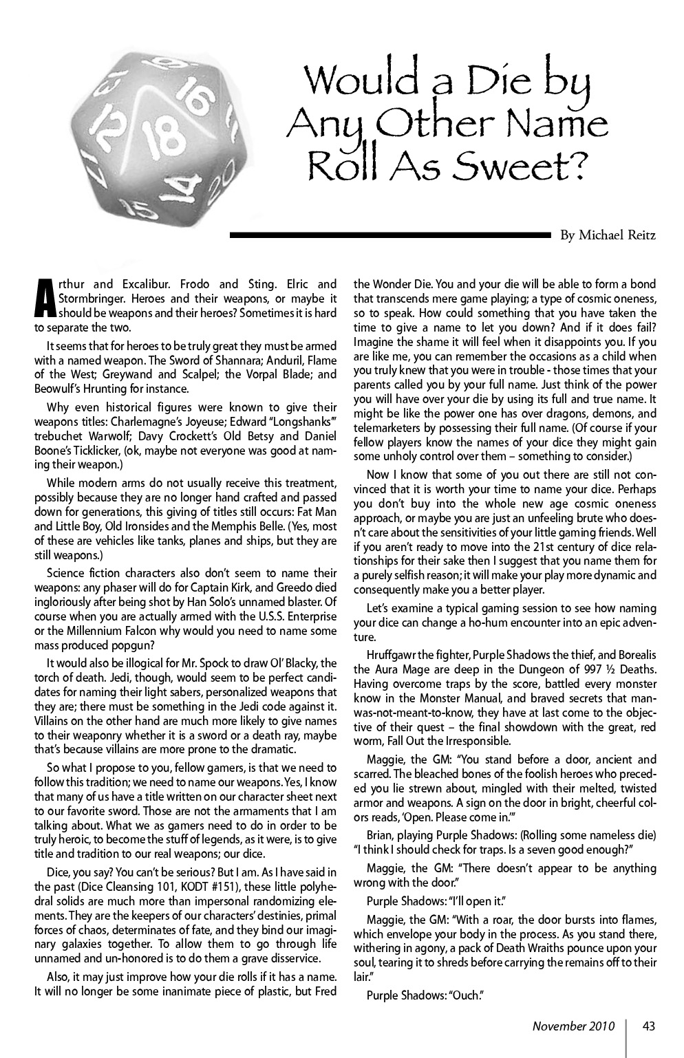 Read online Knights of the Dinner Table comic -  Issue #169 - 45