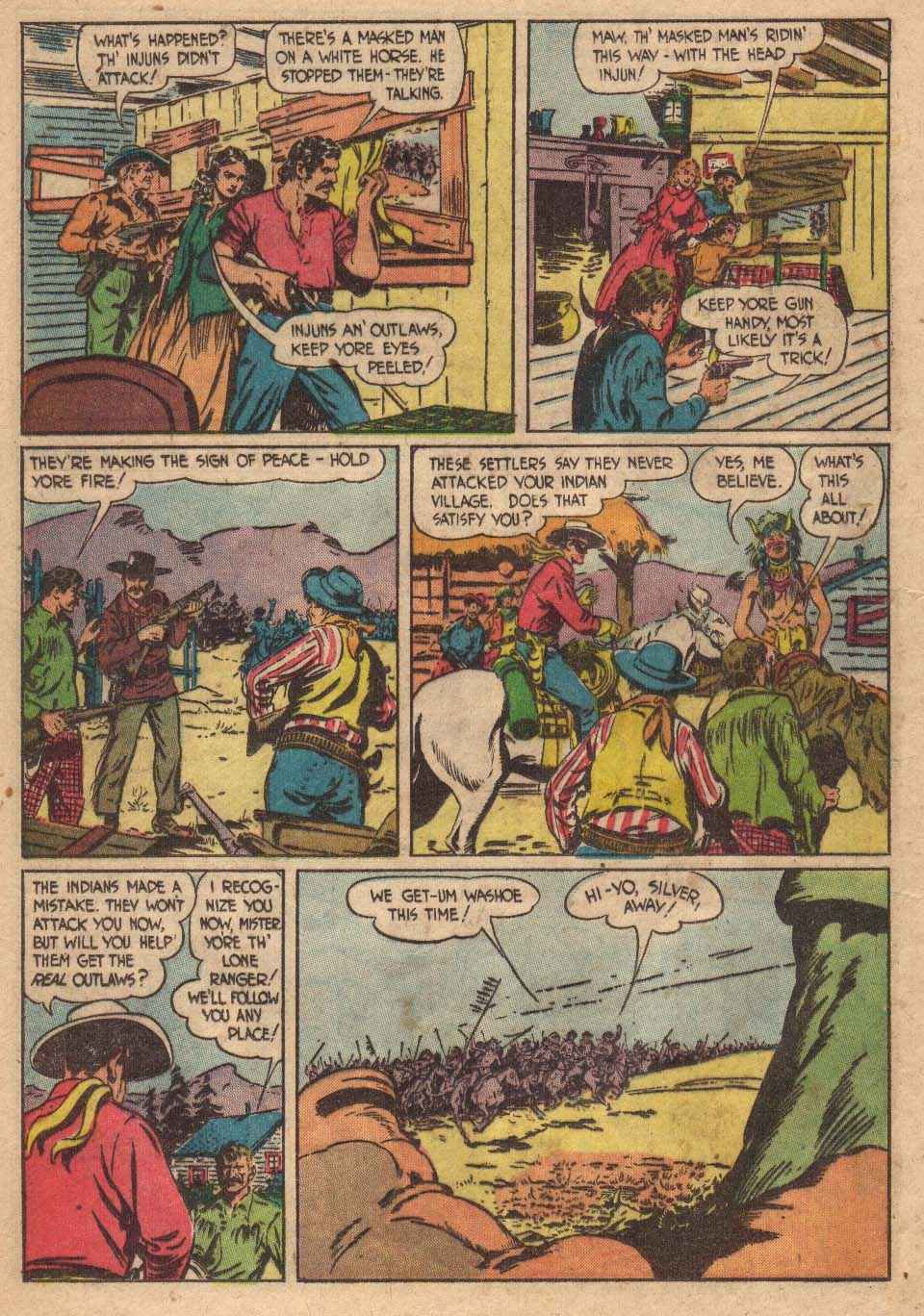 Read online The Lone Ranger (1948) comic -  Issue #32 - 20