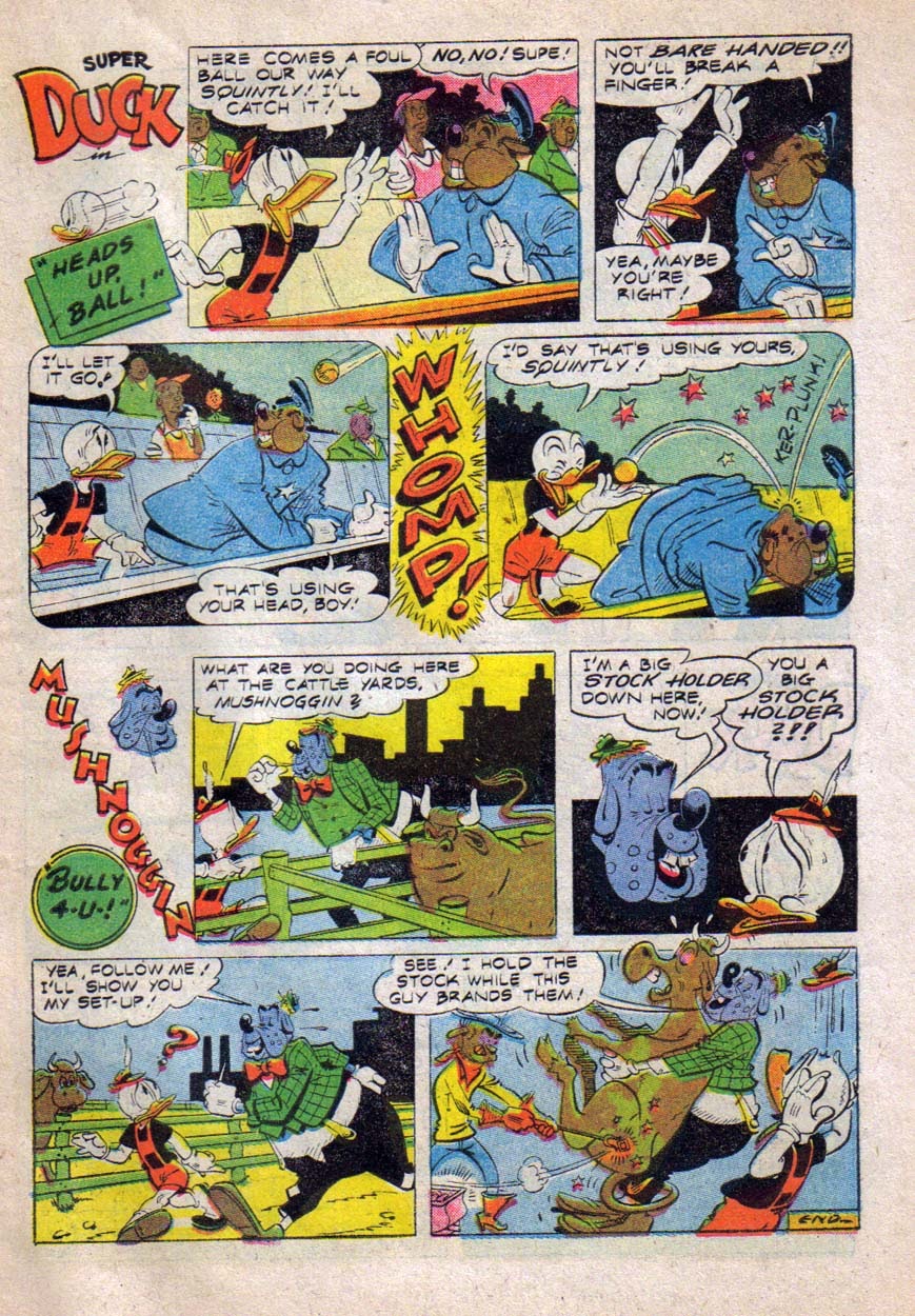 Read online Super Duck Comics comic -  Issue #64 - 31