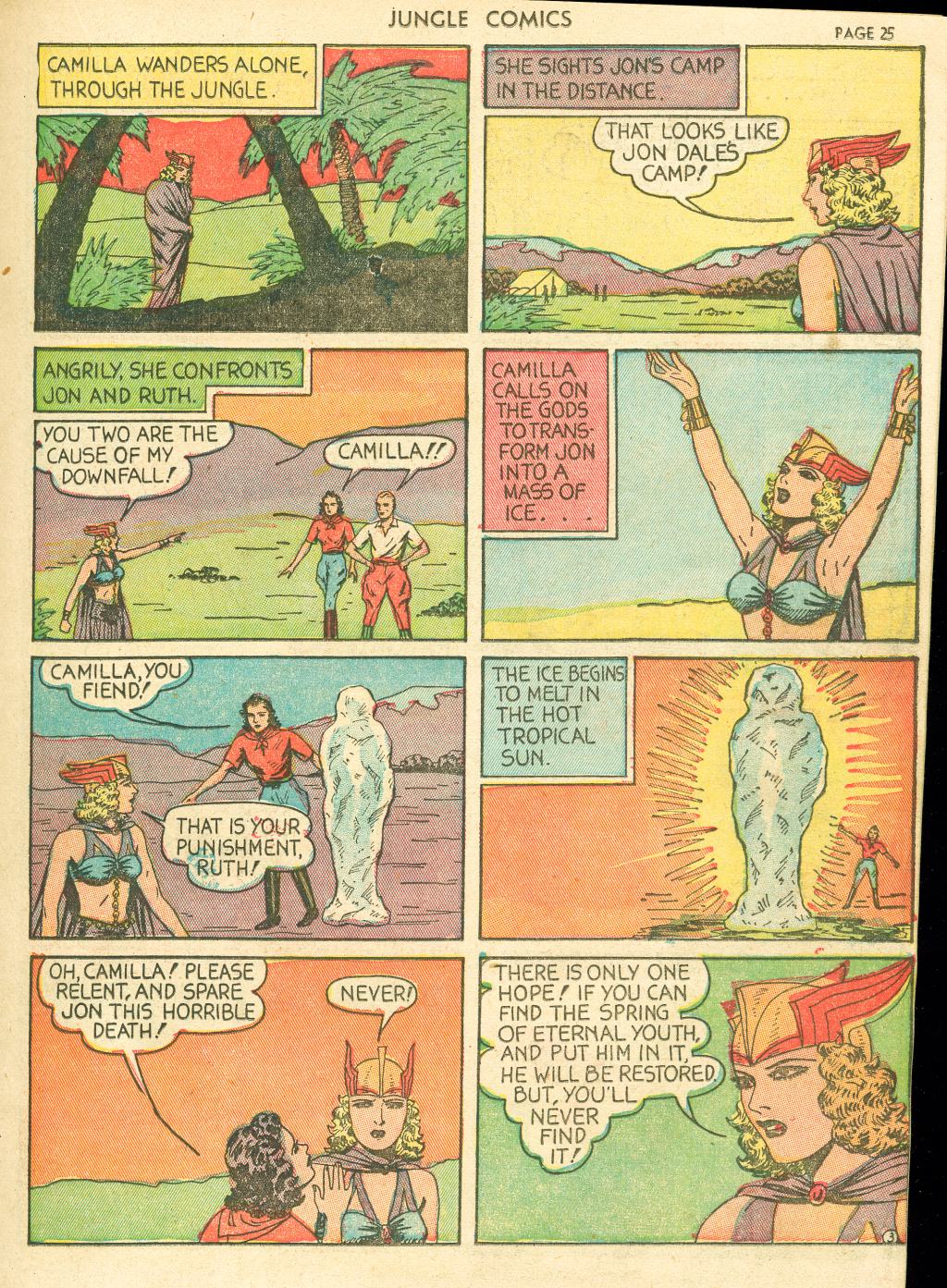 Read online Jungle Comics comic -  Issue #4 - 27