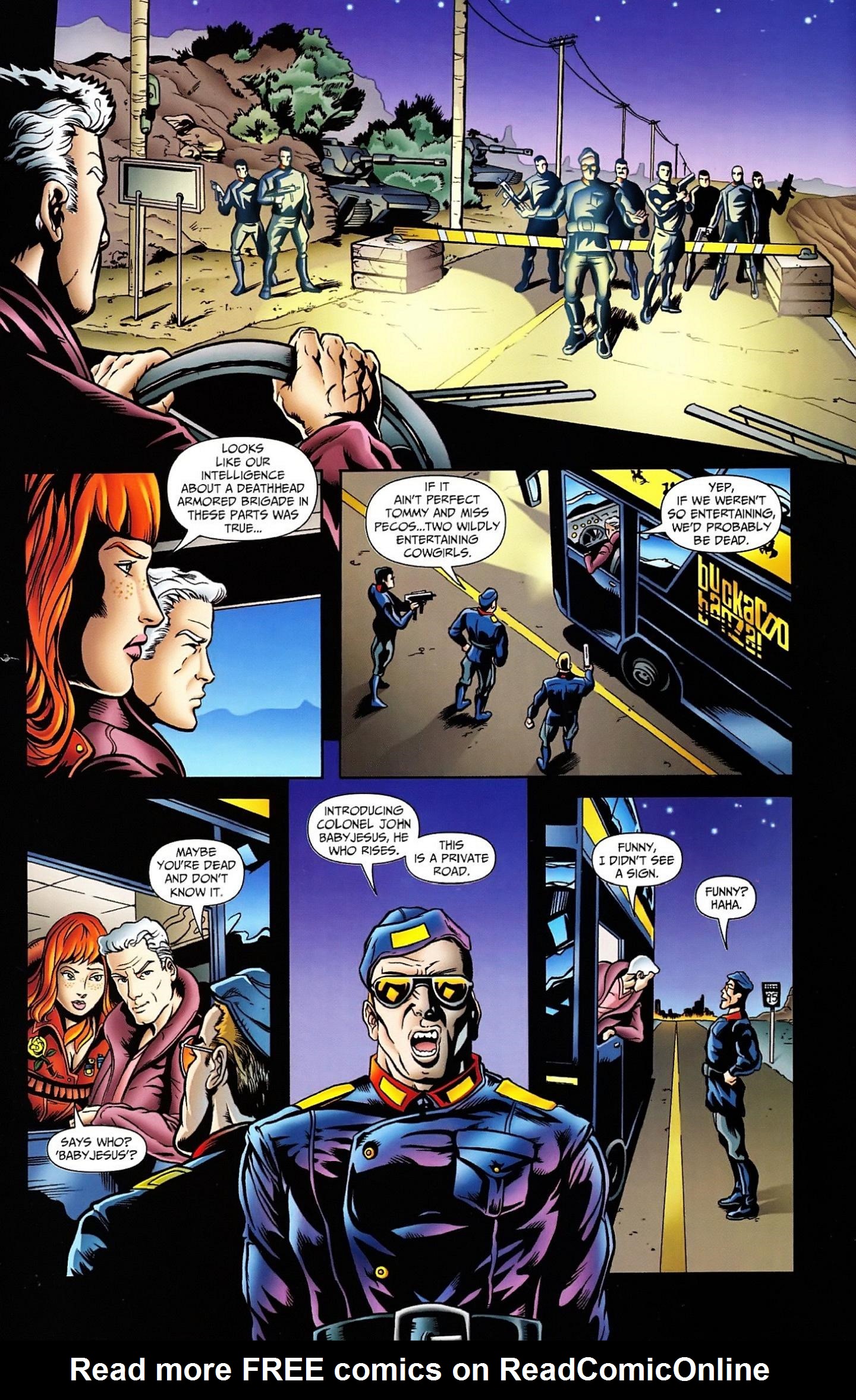 Read online Buckaroo Banzai: Tears of a Clone comic -  Issue #1 - 19