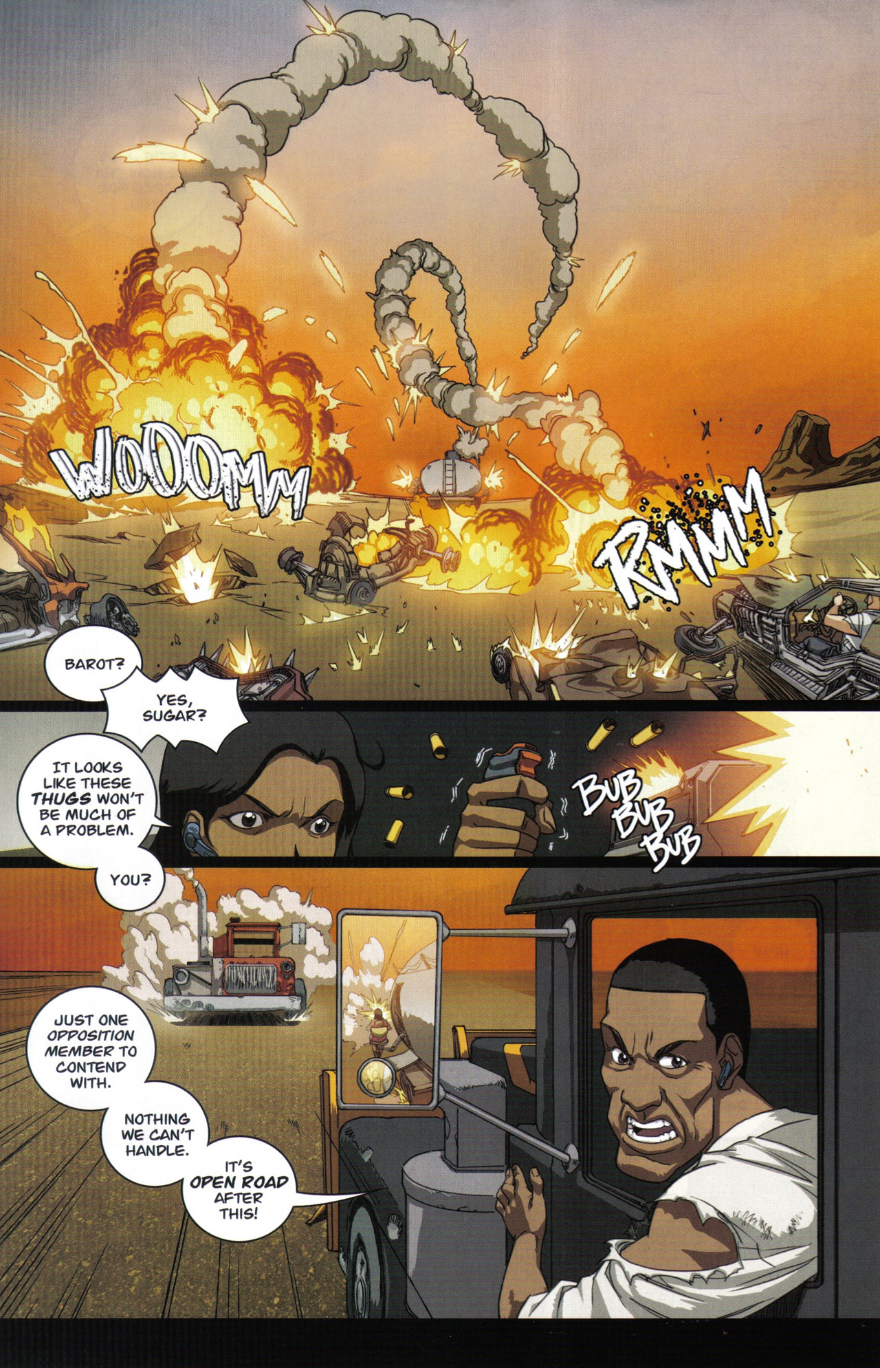 Read online President Evil comic -  Issue #4 - 8