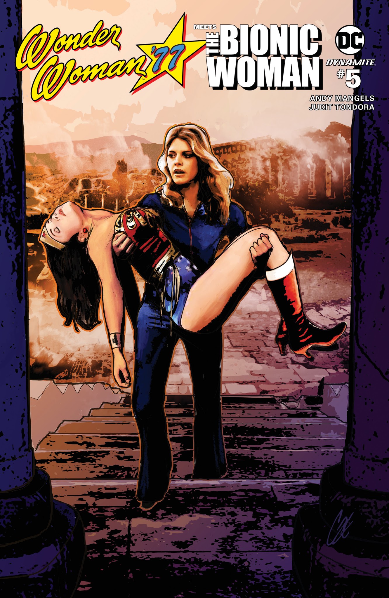 Read online Wonder Woman '77 Meets The Bionic Woman comic -  Issue #5 - 1