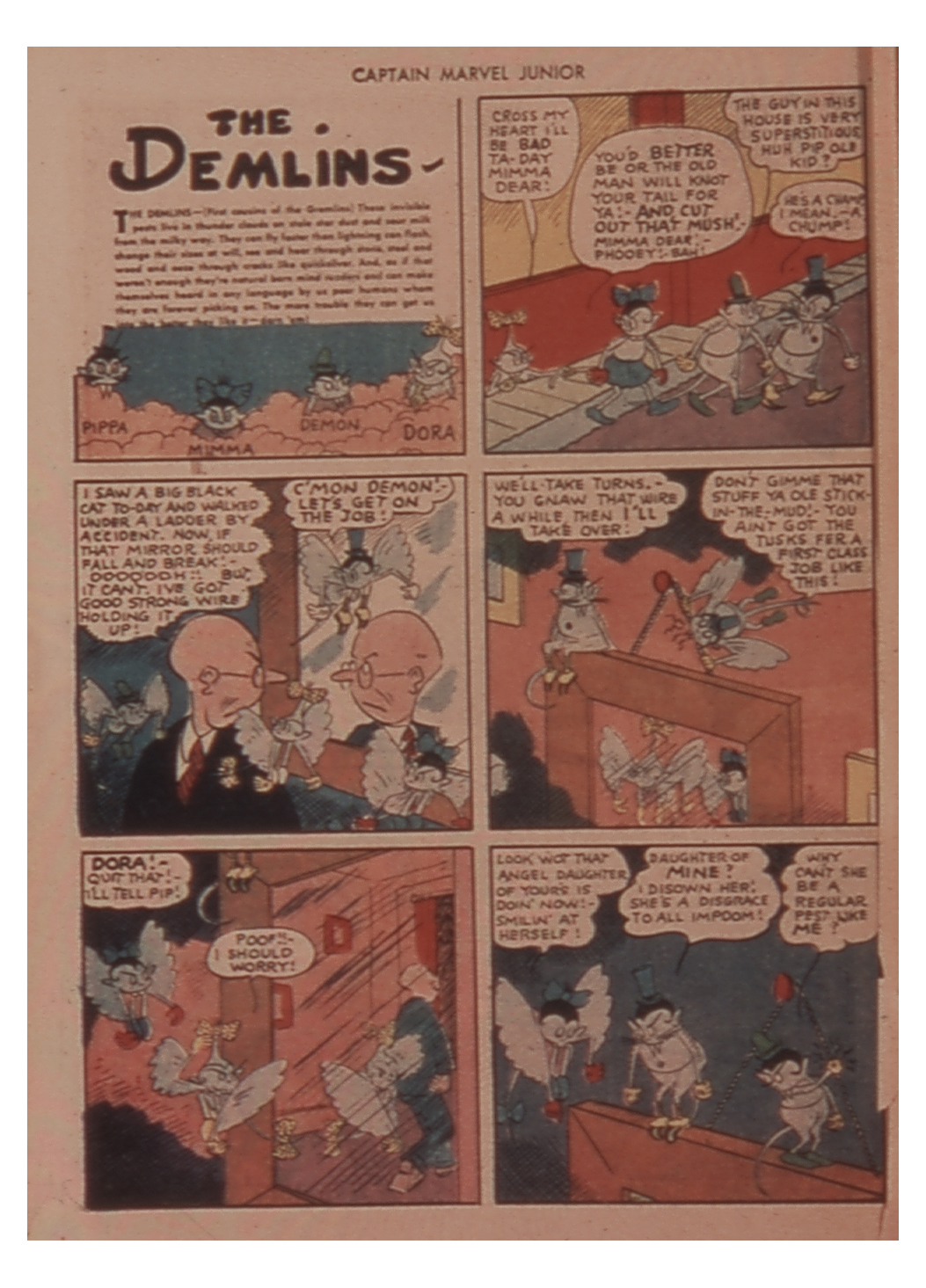 Read online Captain Marvel, Jr. comic -  Issue #12 - 16