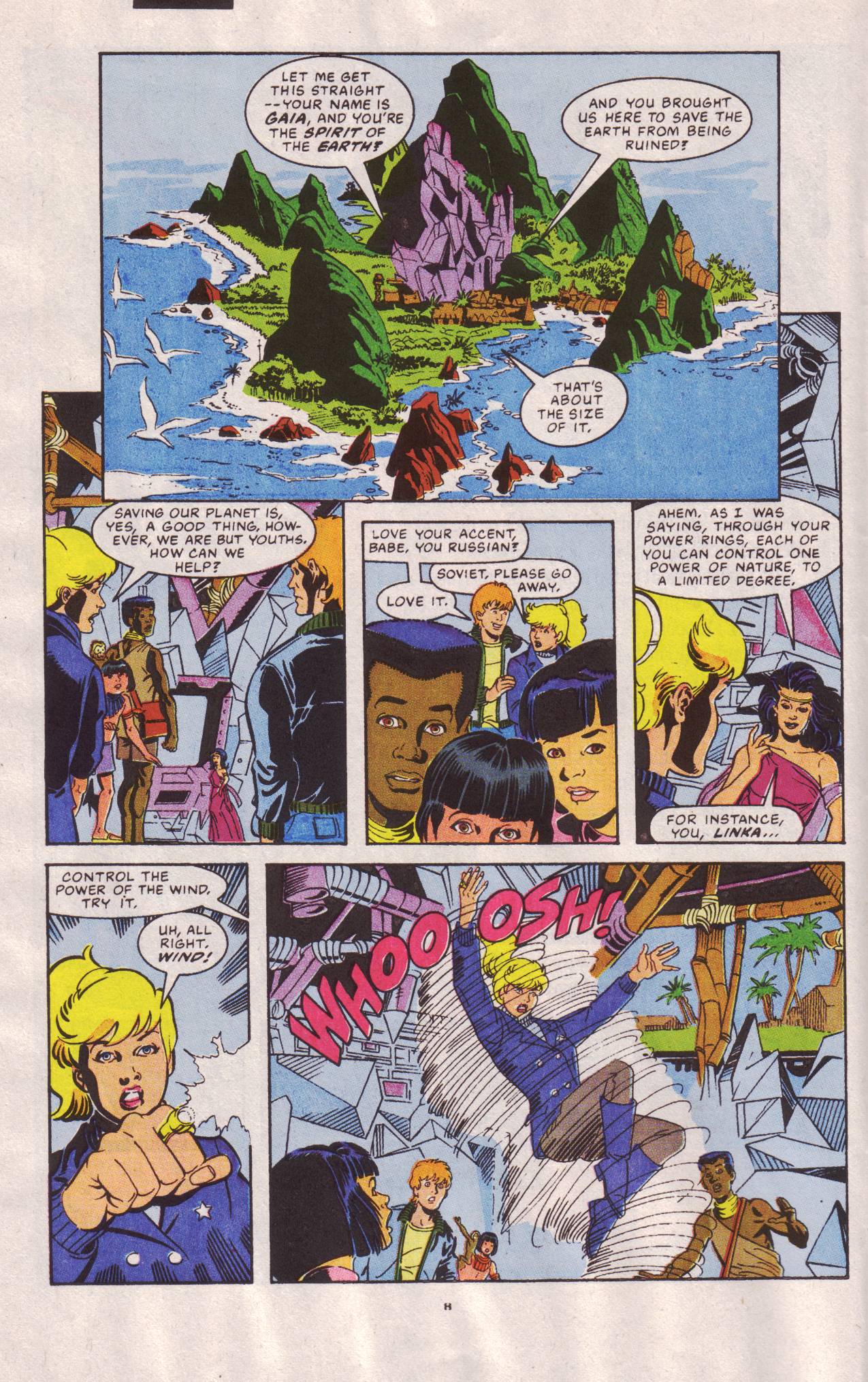 Captain Planet and the Planeteers 1 Page 6