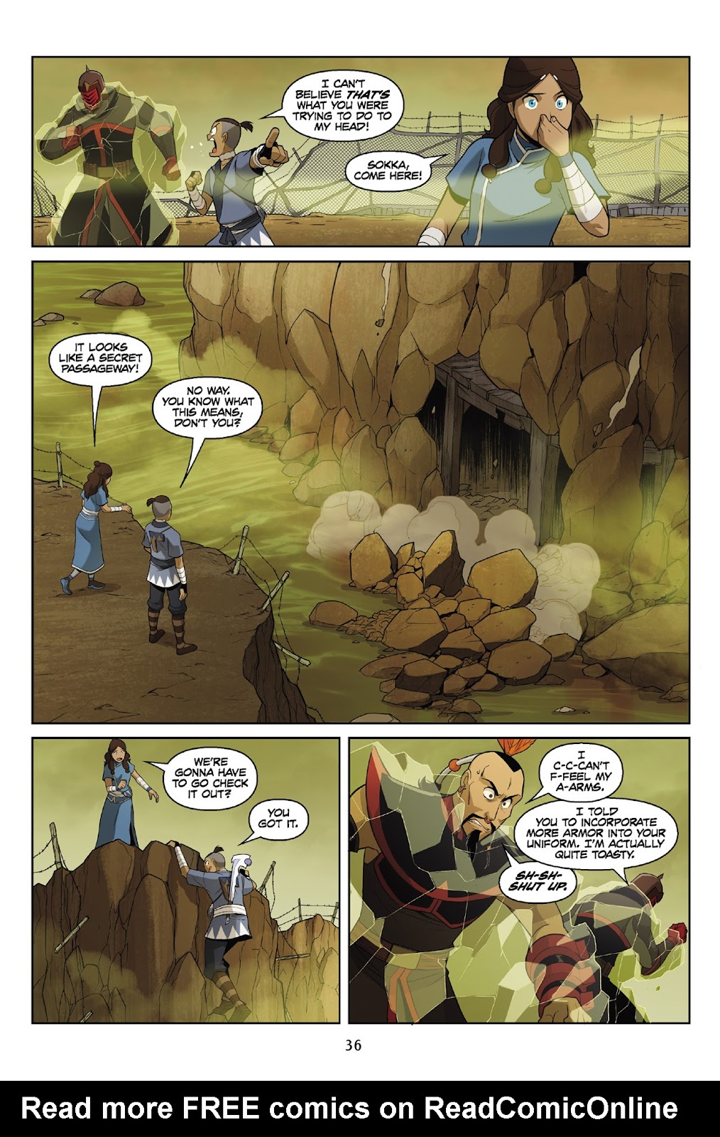 Nickelodeon Avatar: The Last Airbender - The Rift issue Part 2 - Page 37