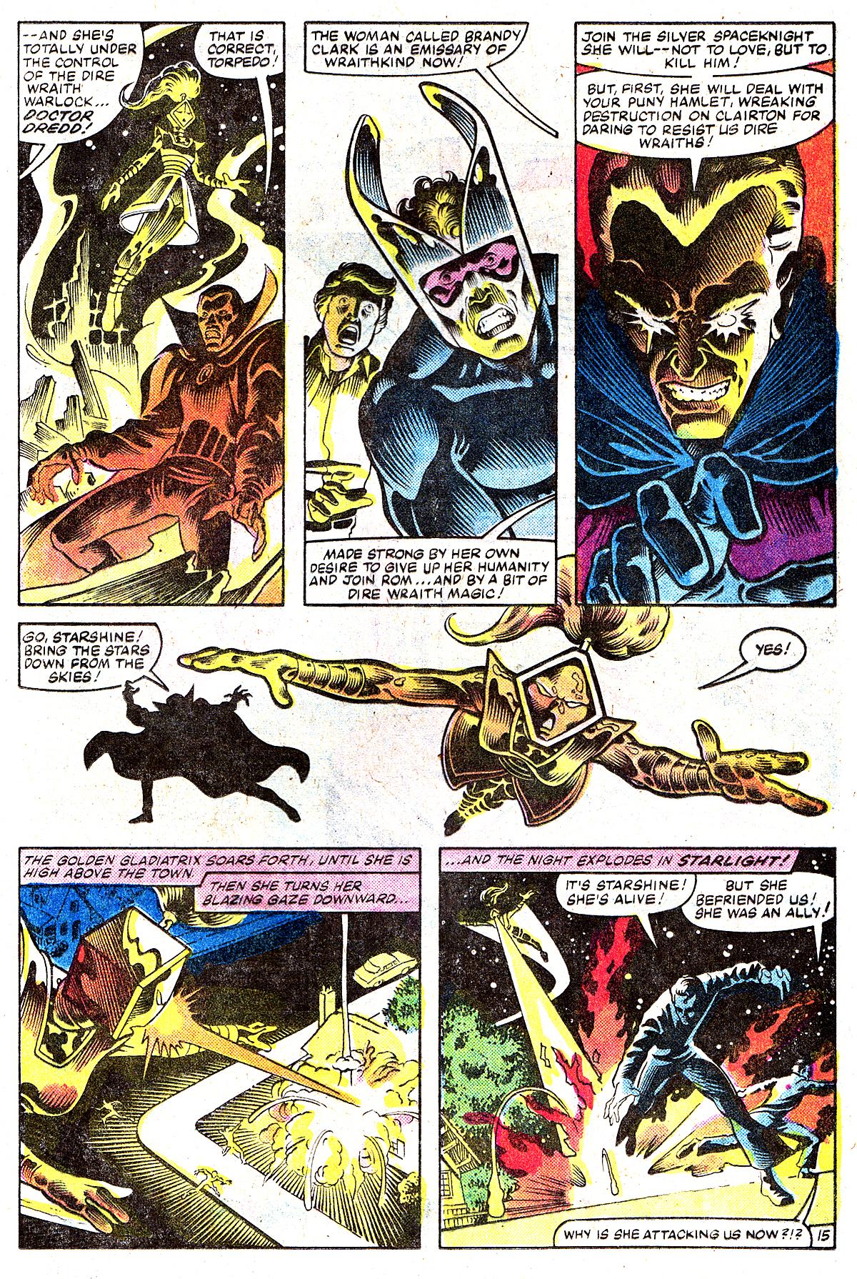 Read online ROM (1979) comic -  Issue #41 - 16