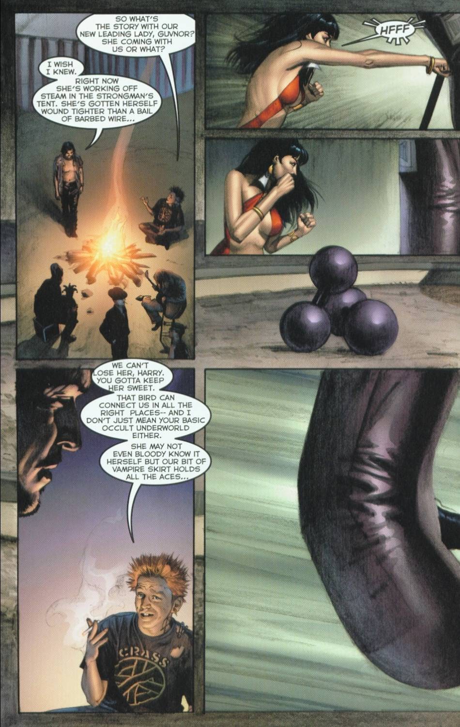 Read online Vampirella (2001) comic -  Issue #11 - 5