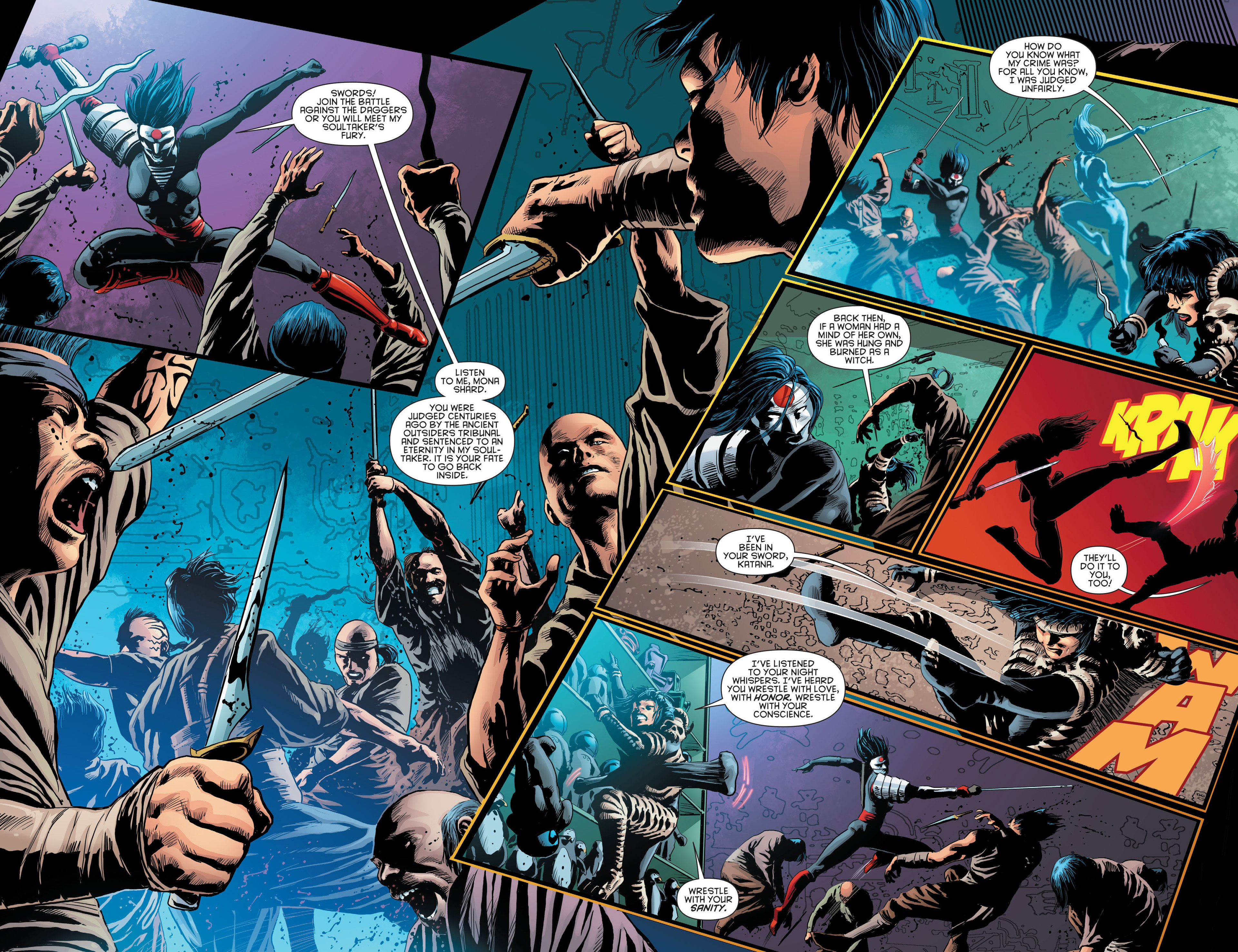 Read online Katana comic -  Issue #9 - 17