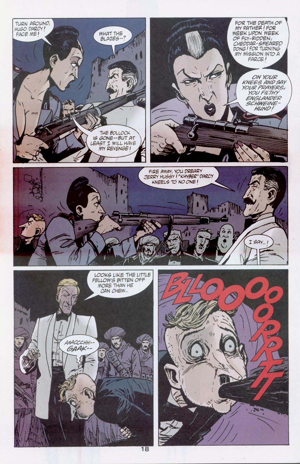 Read online Adventures in the Rifle Brigade: Operation Bollock comic -  Issue #3 - 19