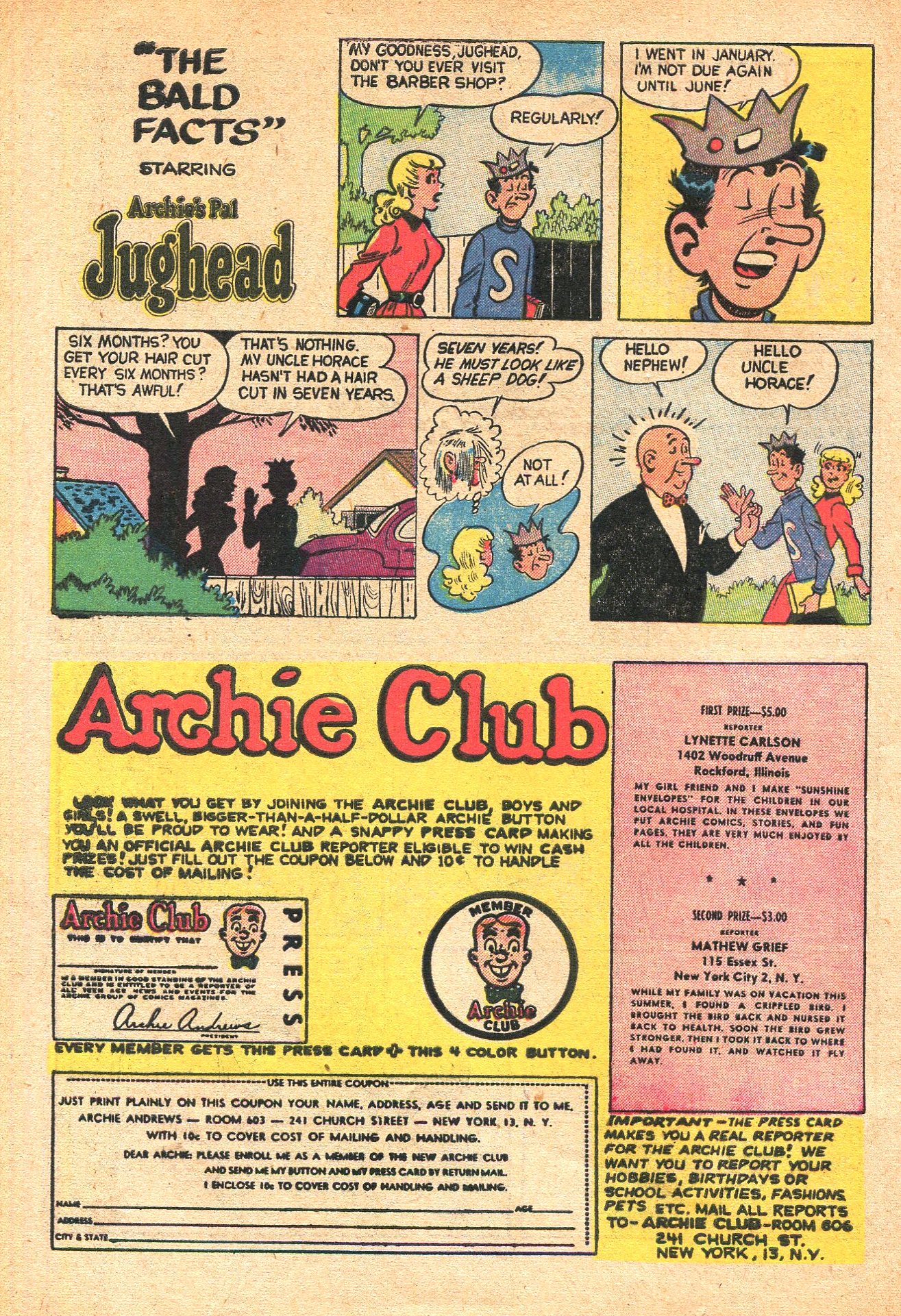 Read online Pep Comics comic -  Issue #107 - 32