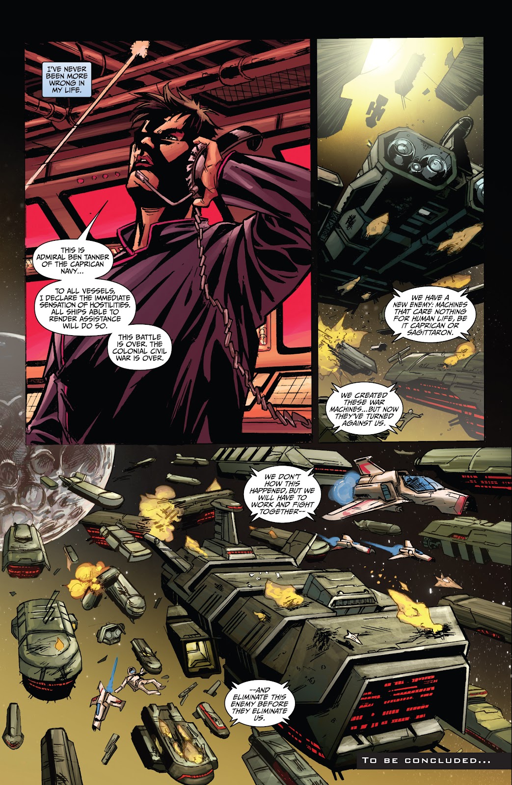Battlestar Galactica: Cylon War issue 3 - Page 24