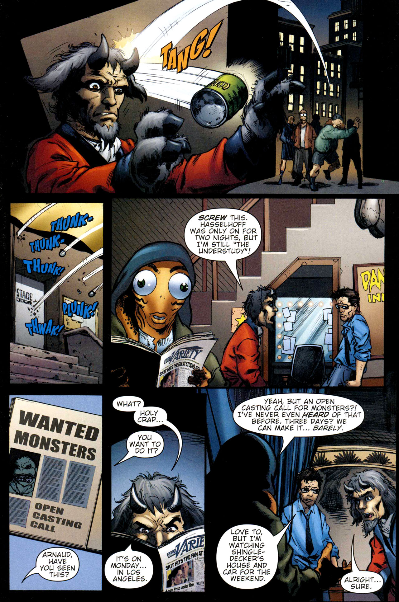 Read online Urban Monsters comic -  Issue #1 - 10